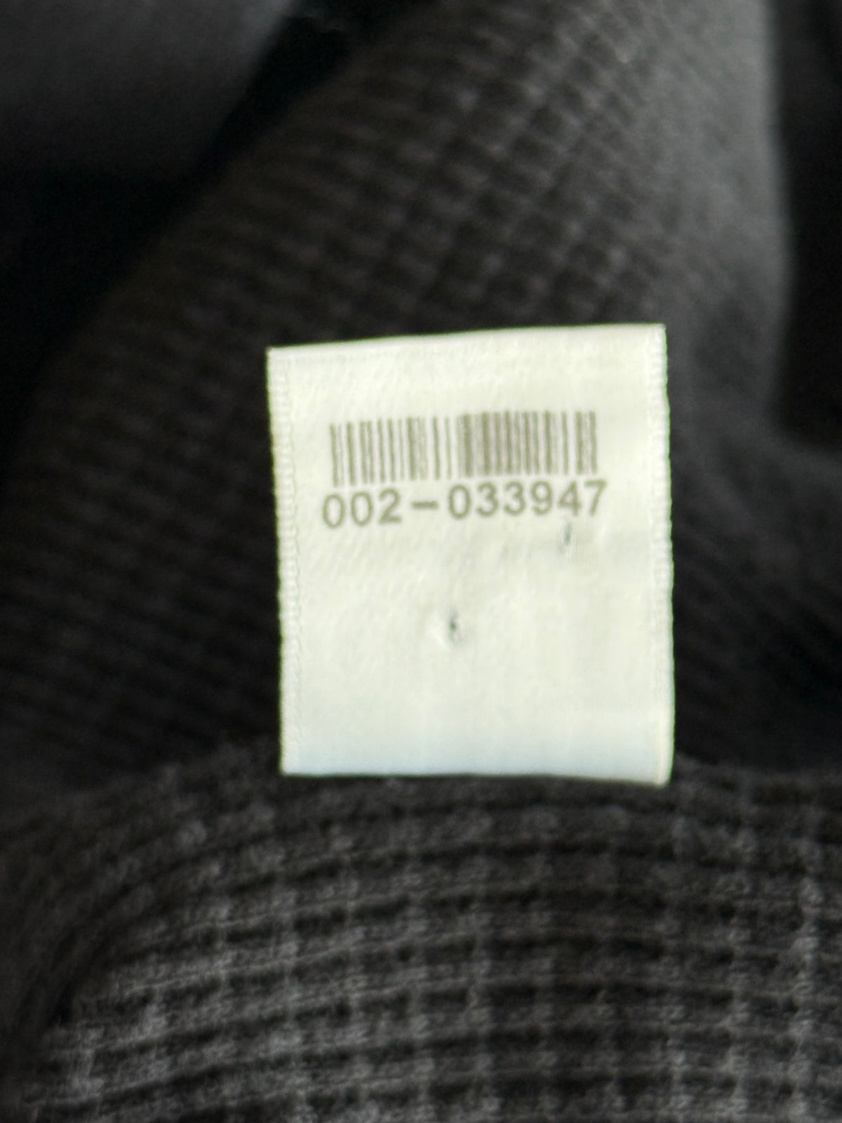 Chrome Hearts Black & White Horseshoe Cross Logo Thermal Zip Up Hoodie