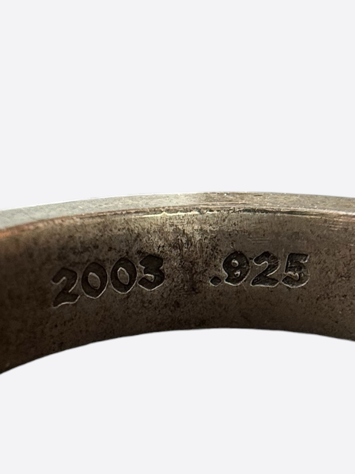 Chrome Hearts Silver Forever Ring
