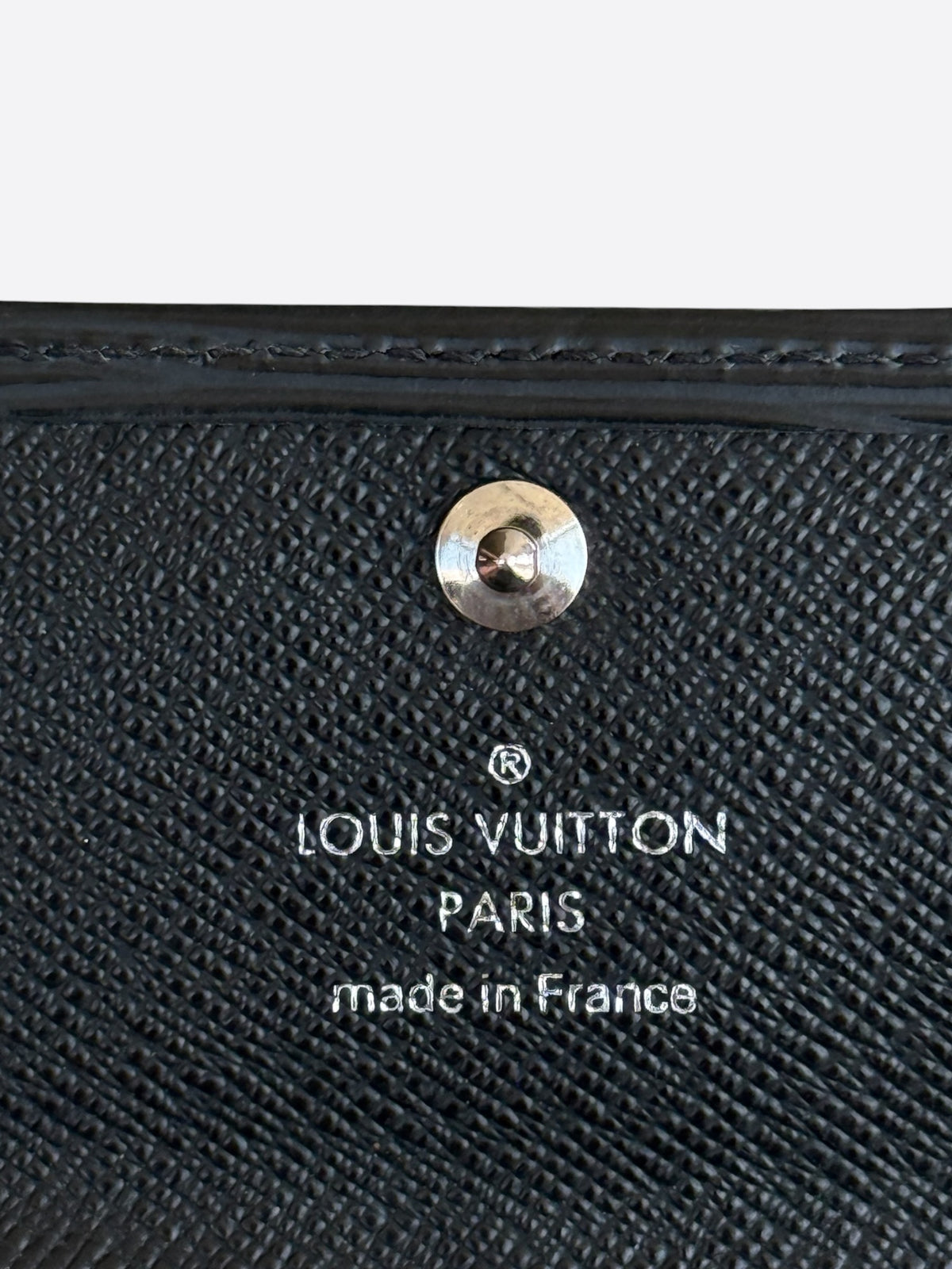 Louis Vuitton Black Epi Key Holder