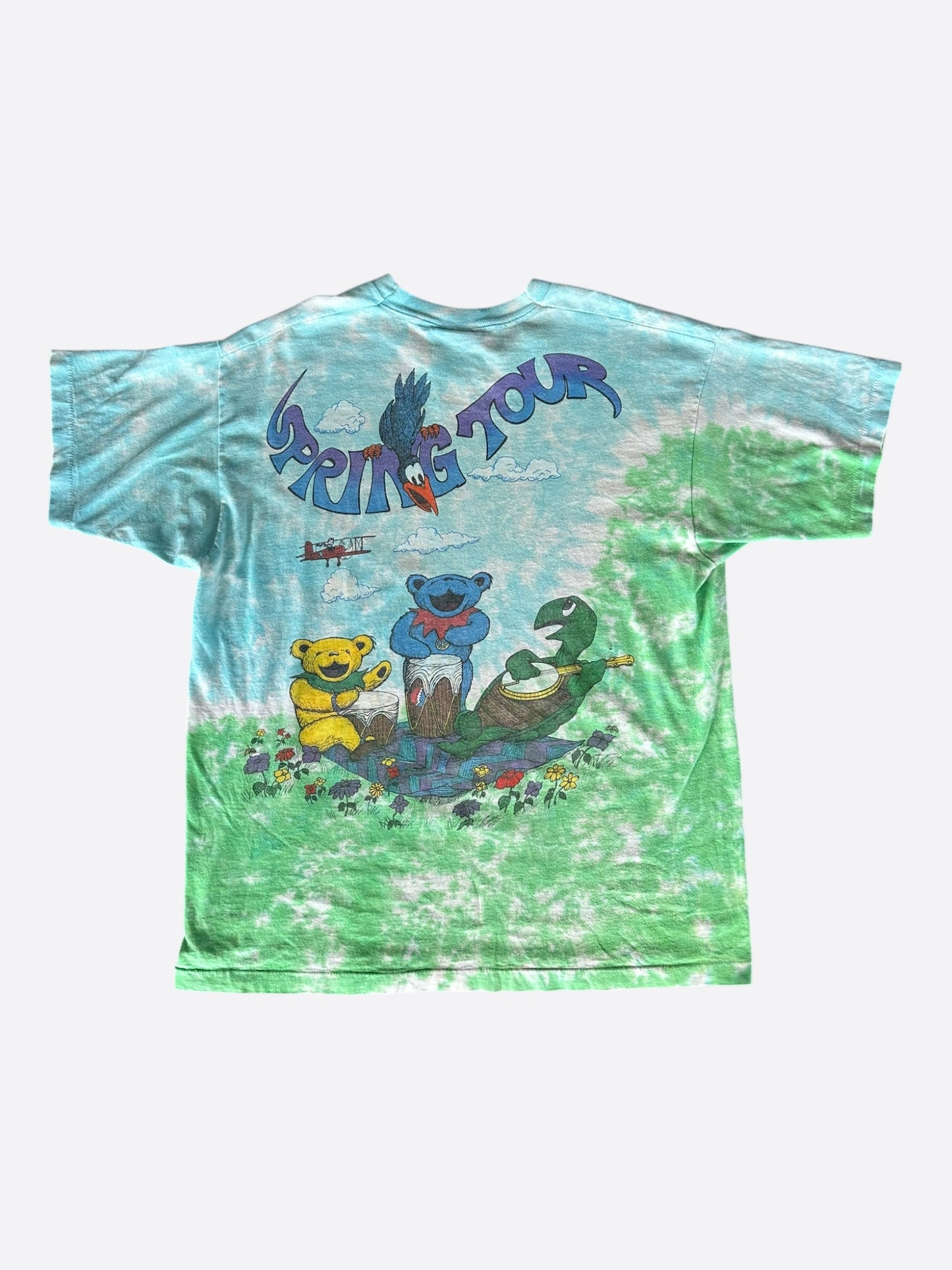Vintage Tie-Dye Grateful Dead Spring Tour T-Shirt