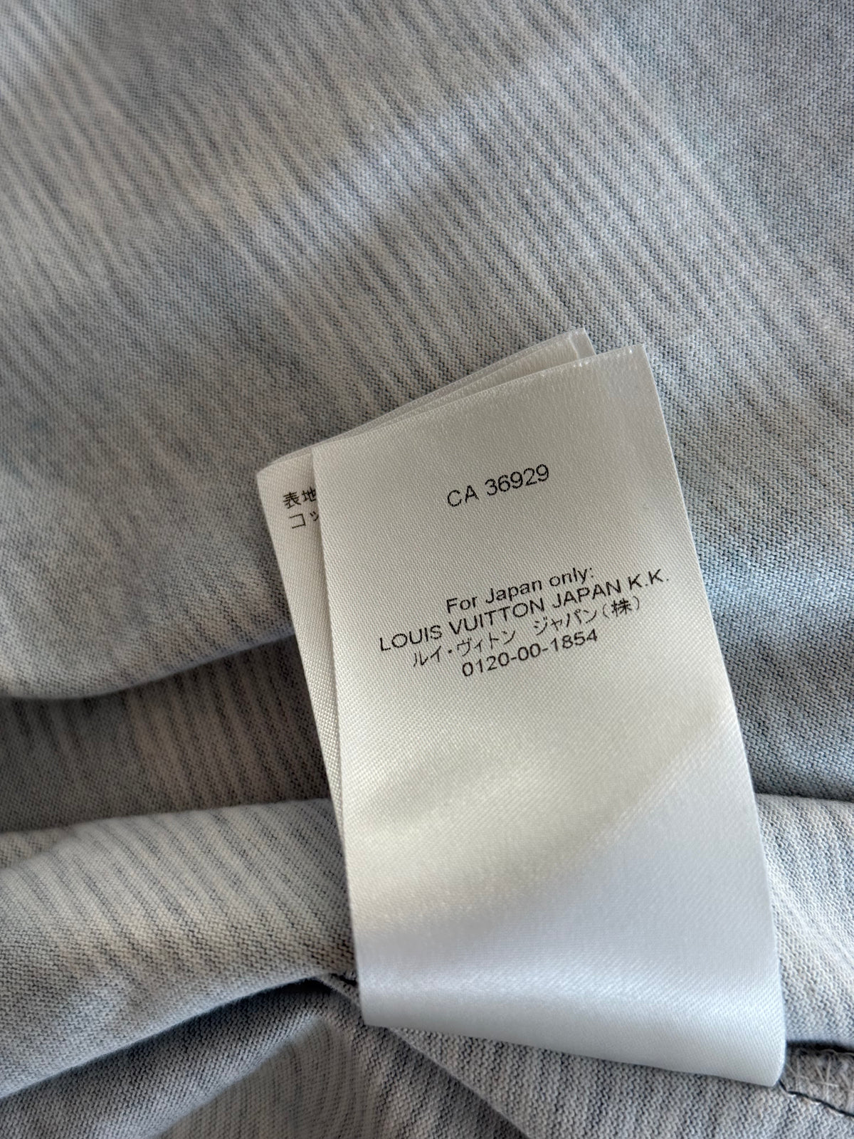 Louis Vuitton Blue Damier Rush T-Shirt