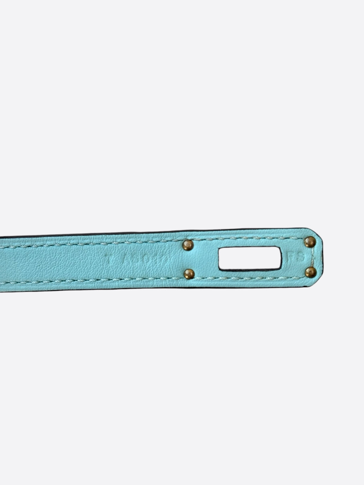 Hermes Tiffany Blue Swift & Gold Hardware Birkin 25