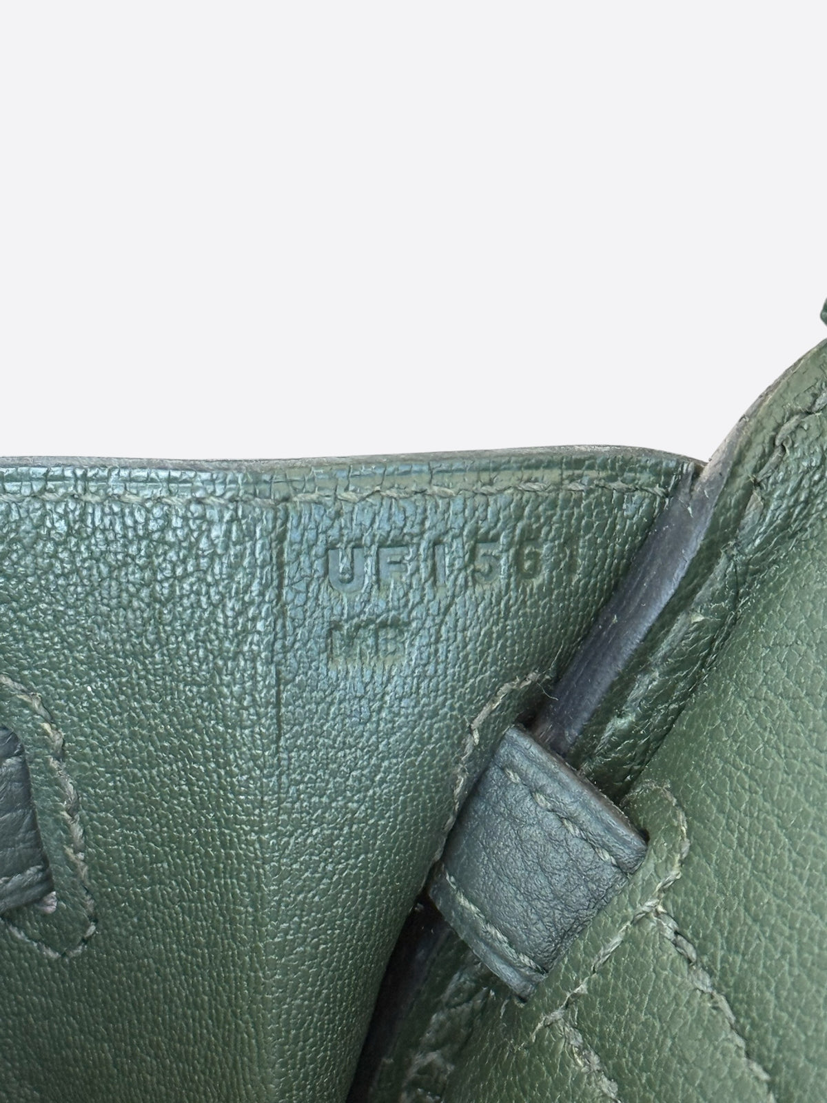 Hermes Vert Rousseau Togo & Palladium Hardware Birkin 25
