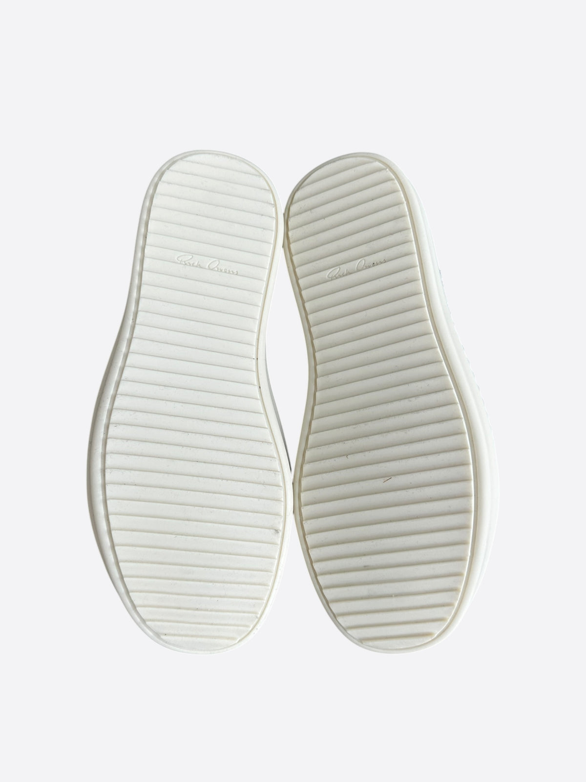 Rick Owens Black & White Vintage Women's Low Top Sneakers