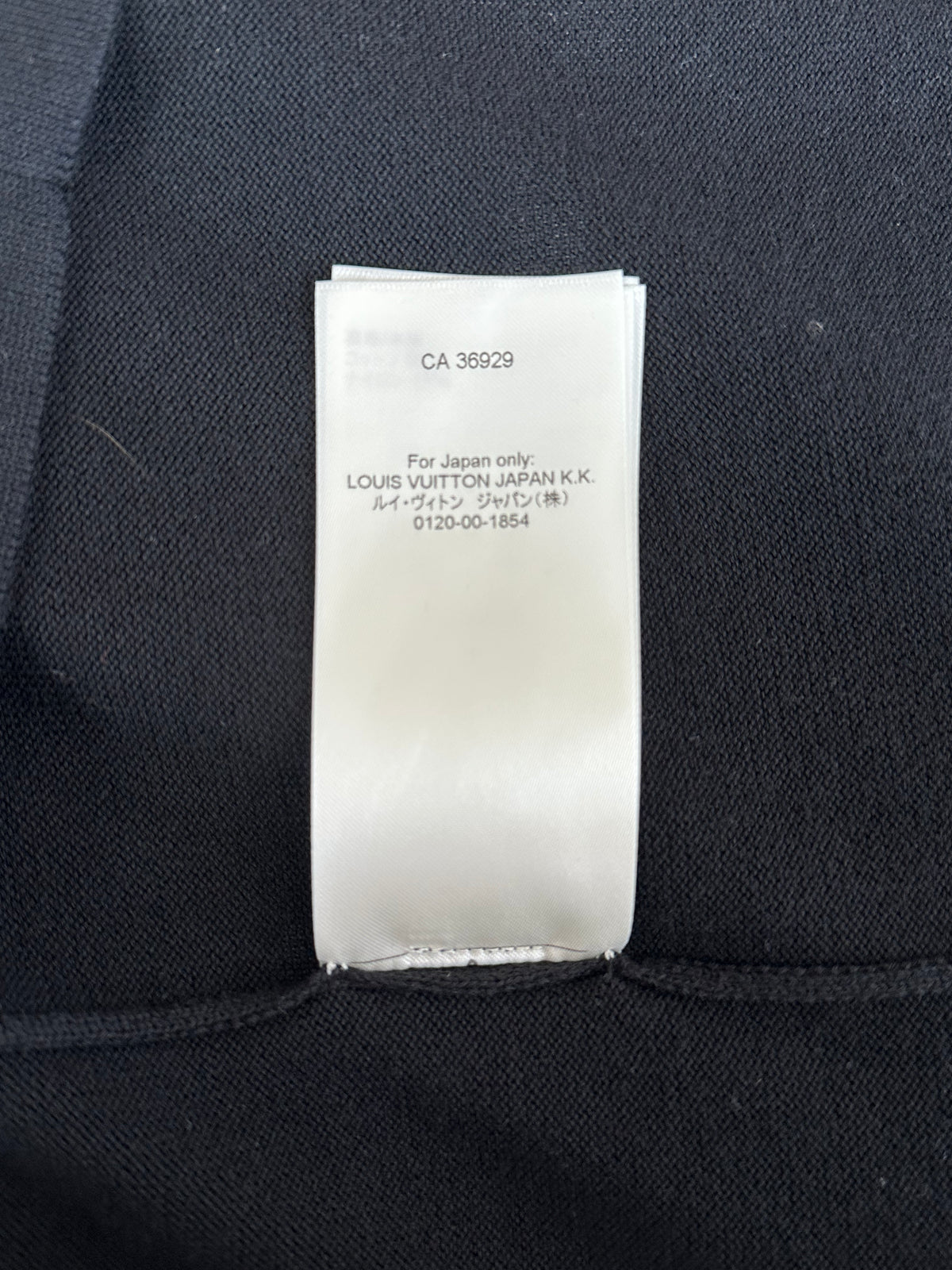 Louis Vuitton Black & Green 1854 Intarsia T-Shirt