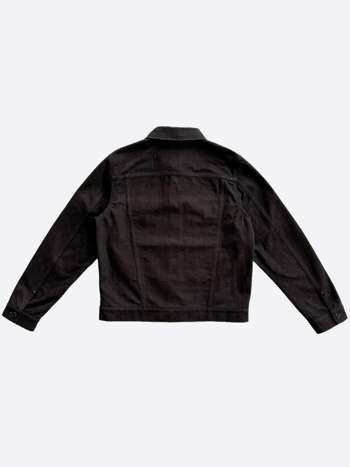 Louis Vuitton Black Monogram Denim Jacket