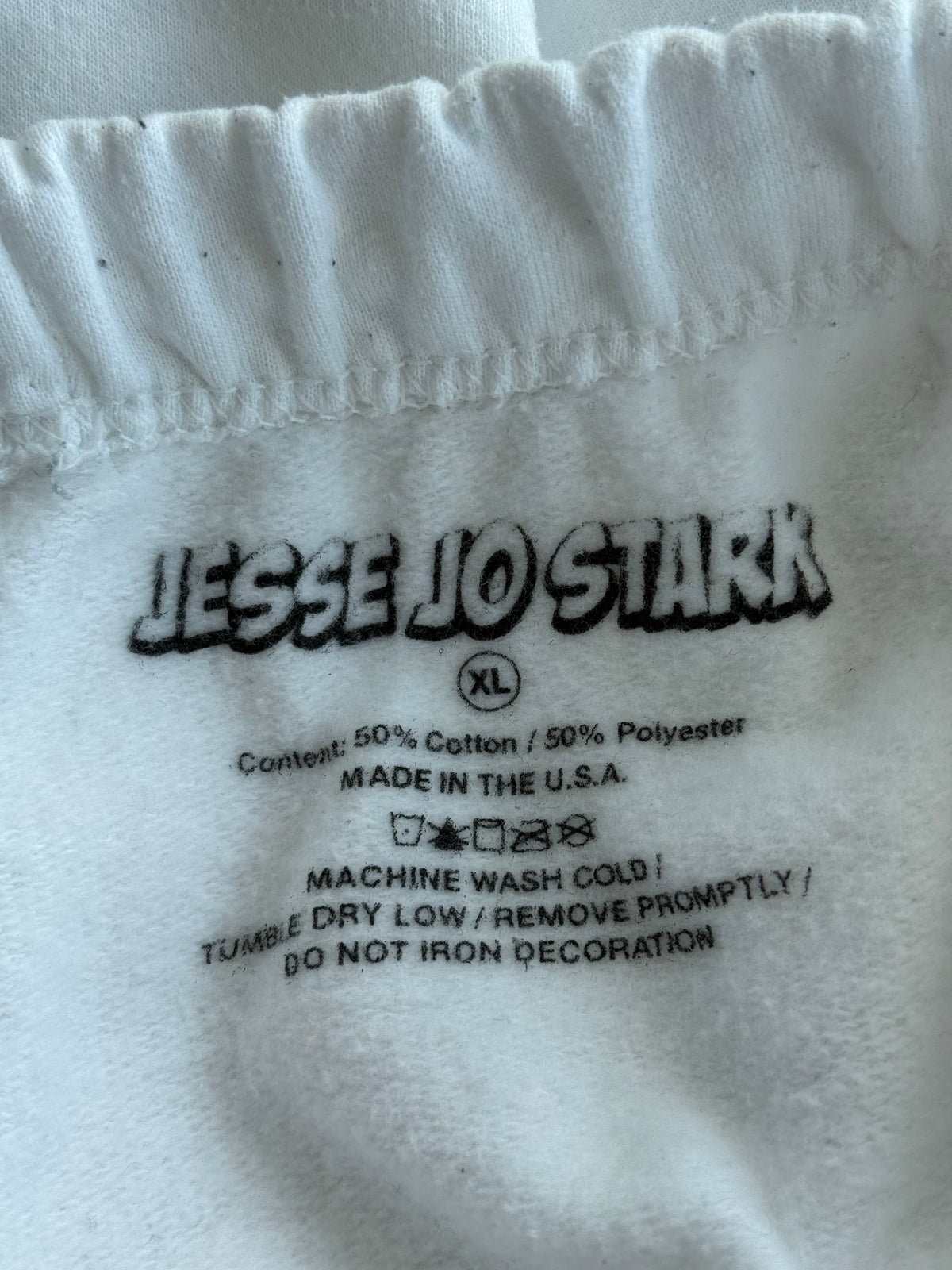 Chrome Hearts Jessie Jo Stark White & Multicolor Horseshoe Sweatpants