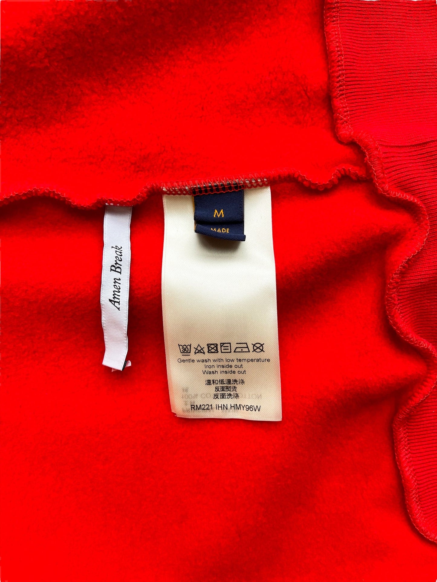 Louis Vuitton Red Vuitton Rockers Sweater