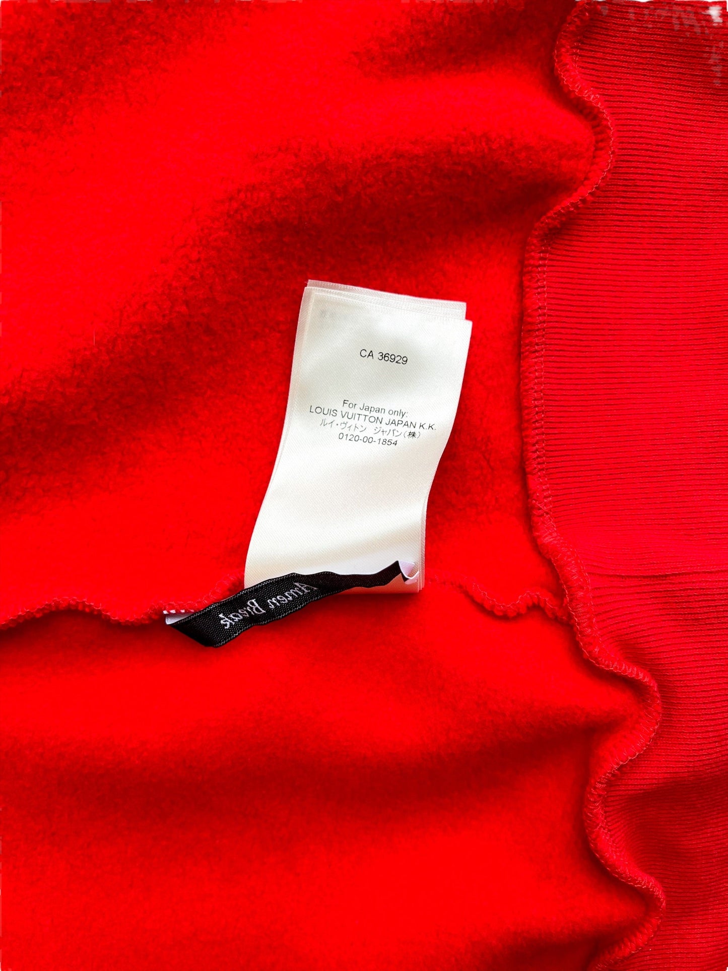 Louis Vuitton Red Vuitton Rockers Sweater