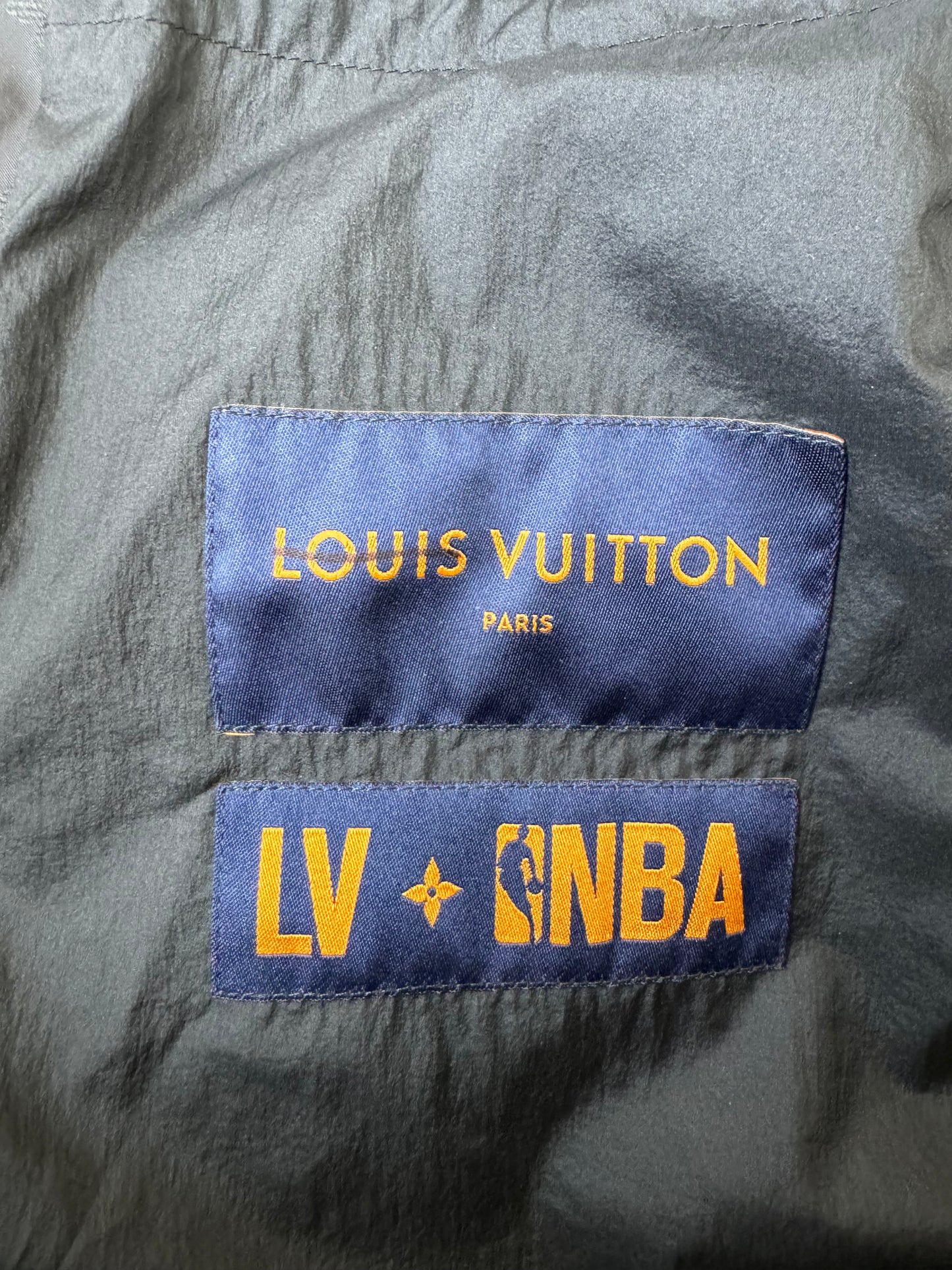 Louis Vuitton NBA Black Monogram Jacket