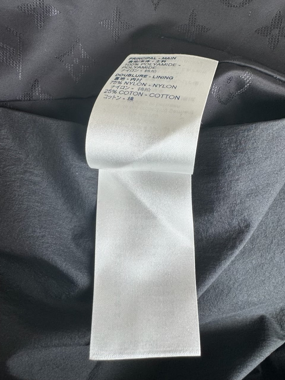 Louis Vuitton NBA Black Monogram Jacket