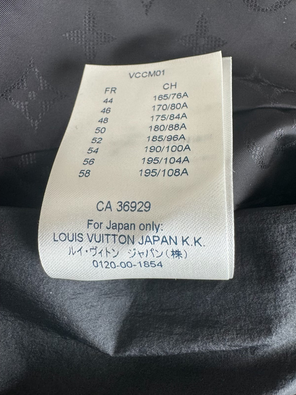 Louis Vuitton NBA Black Monogram Jacket