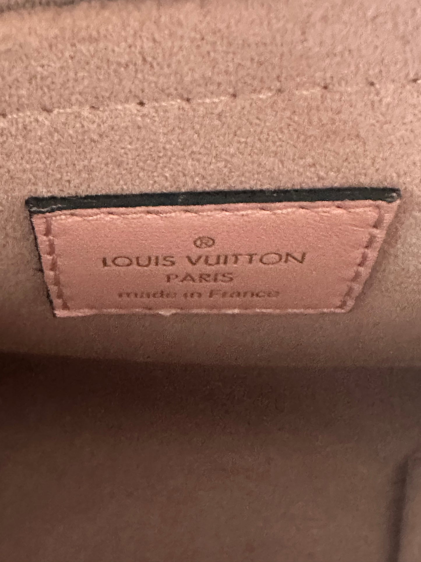 Louis Vuitton Brown & Pink Monogram Locky BB