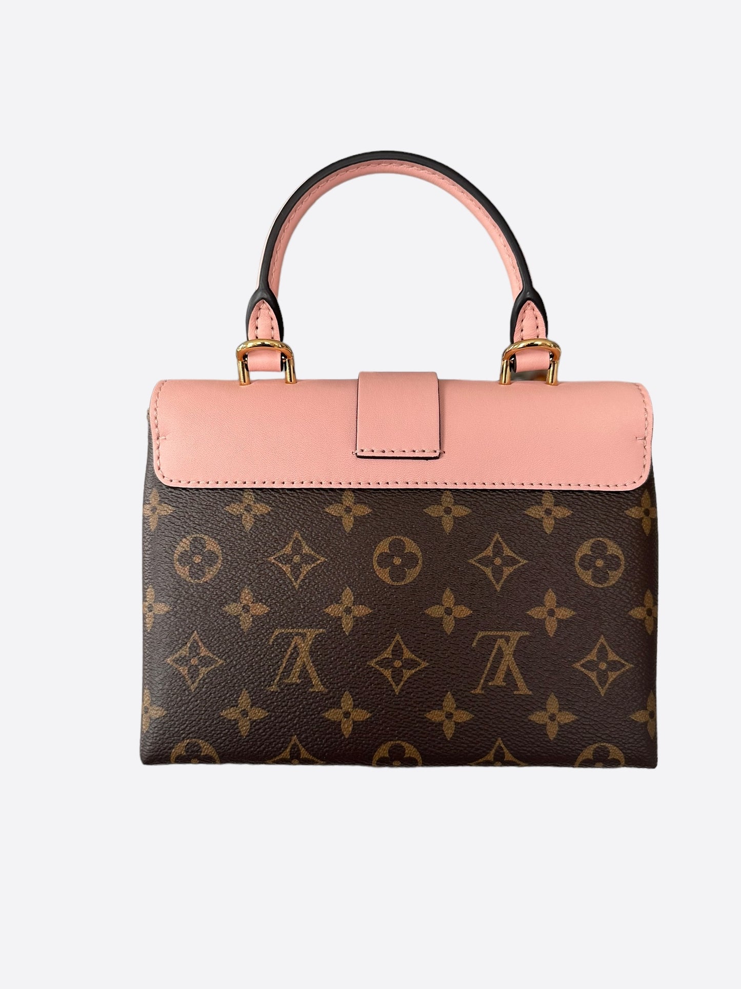 Louis Vuitton Brown & Pink Monogram Locky BB