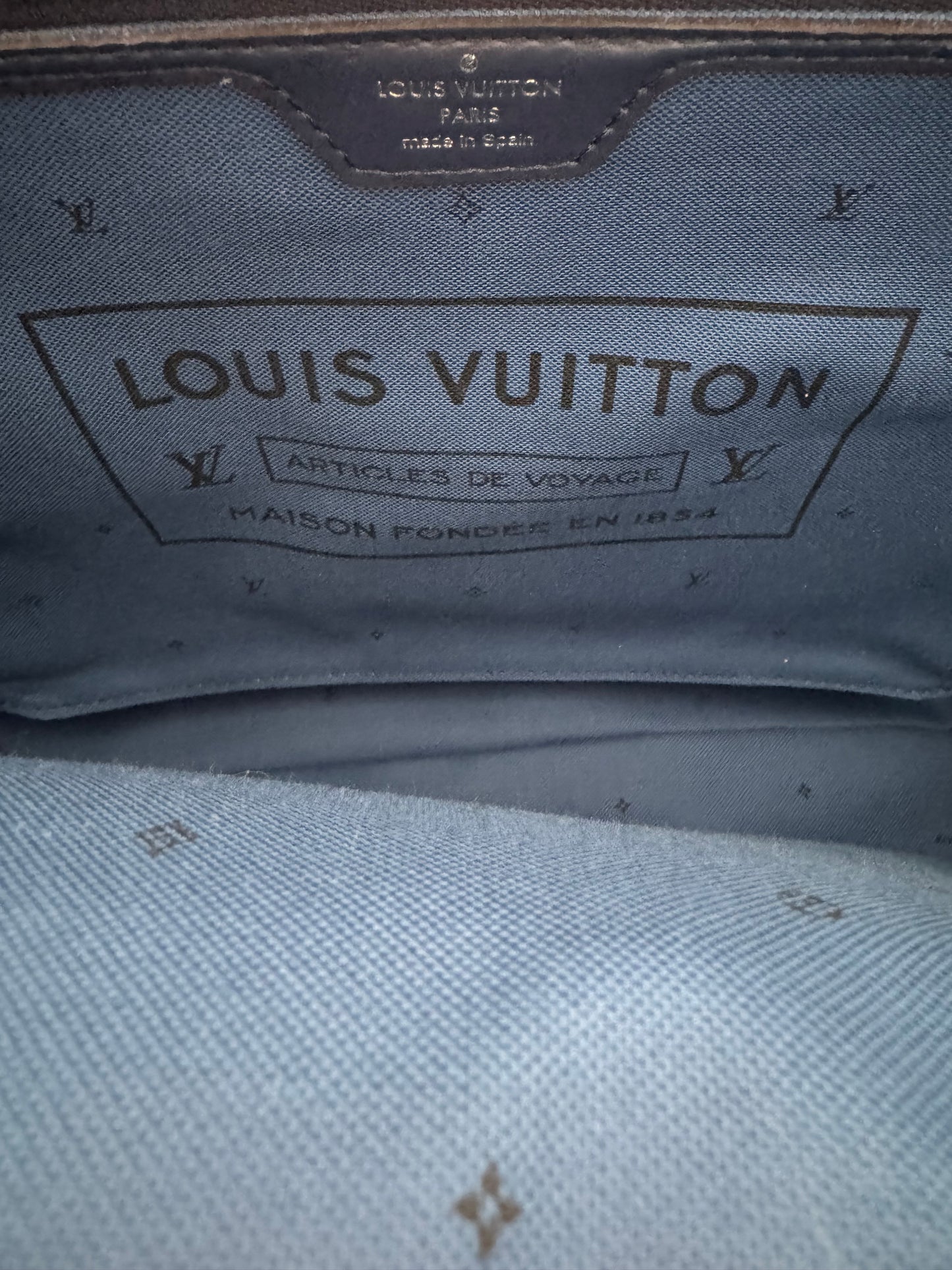 Louis Vuitton Blue Escale Monogram Neverfull MM