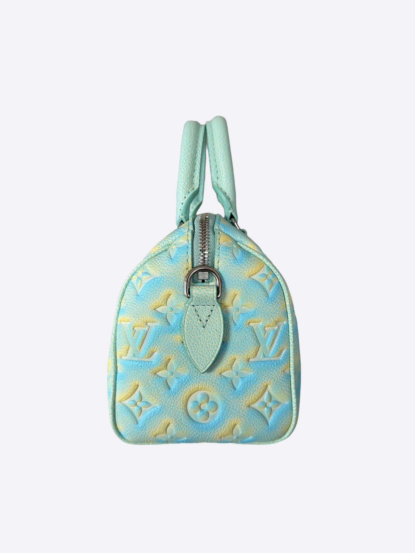 Louis Vuitton Stardust Green Empreinte Monogram Speedy 20