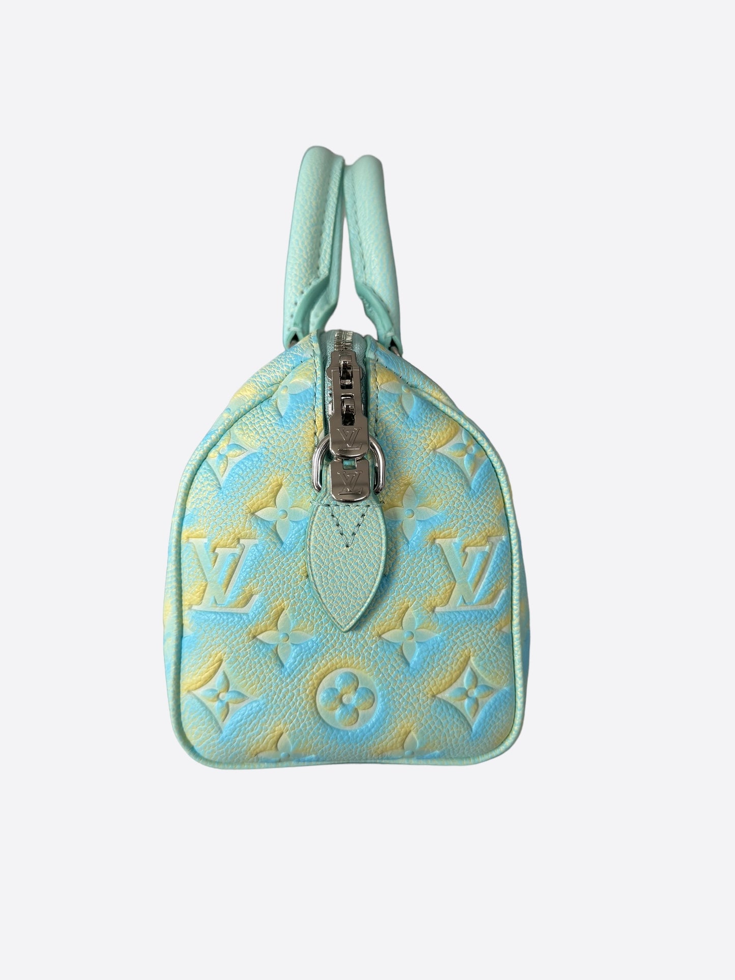 Louis Vuitton Stardust Green Empreinte Monogram Speedy 20