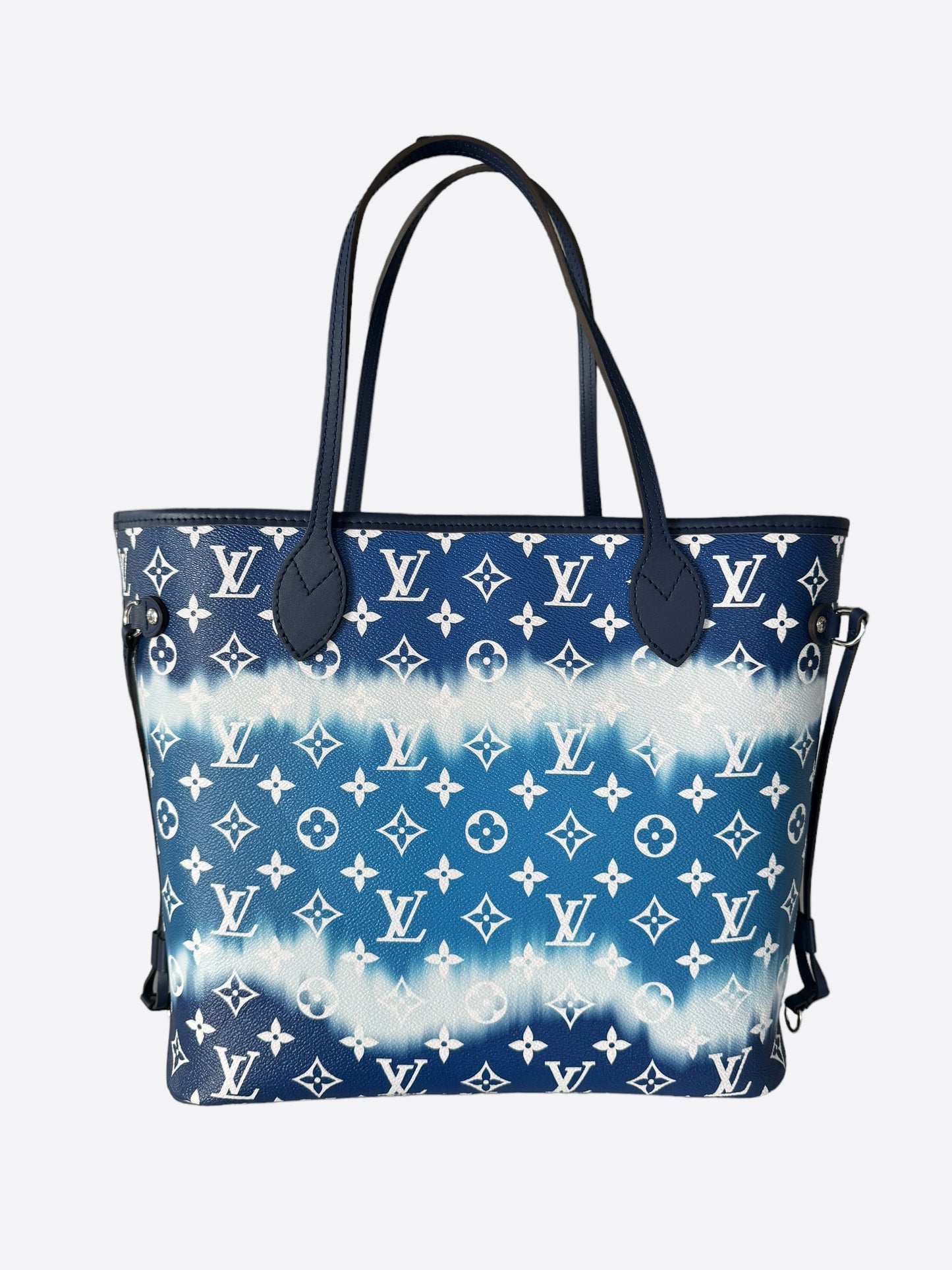 Louis Vuitton Blue Escale Monogram Neverfull MM