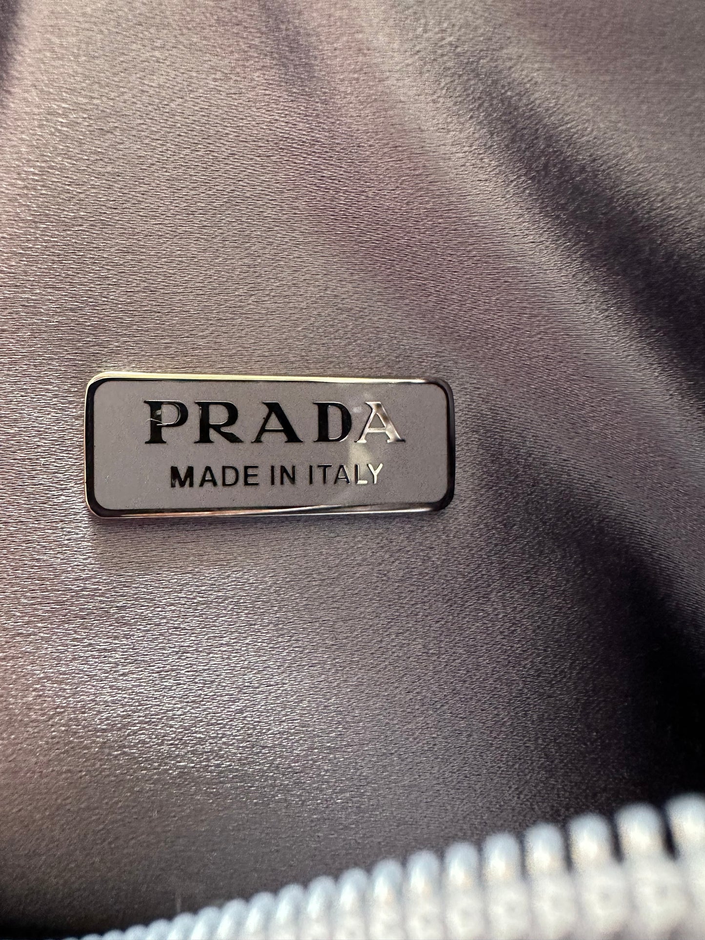 Prada Purple Crystal Re-Edition 2005 Bag