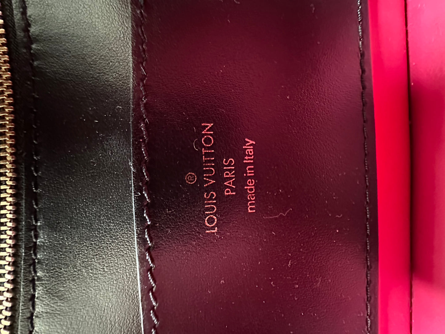 Louis Vuitton Black & Gold Pont 9 Shoulder Bag