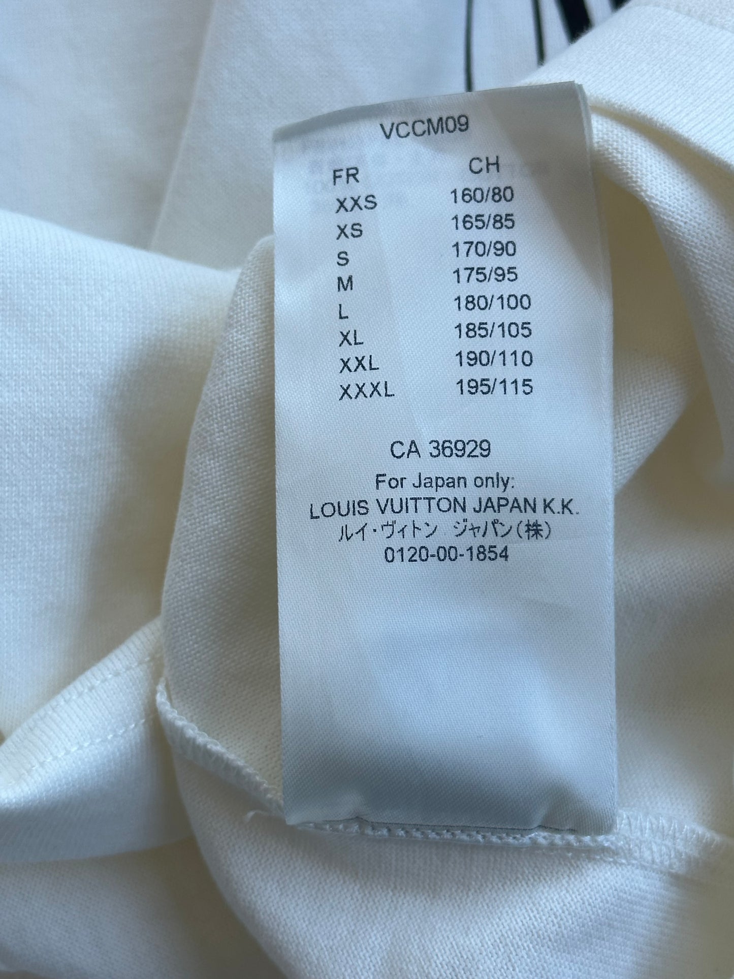 Louis Vuitton White & Black Floating Men T-Shirt