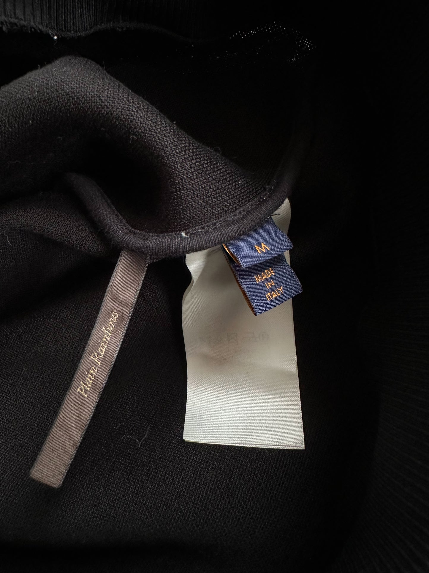 Louis Vuitton Black Oz Embroidered Zip Up Hoodie