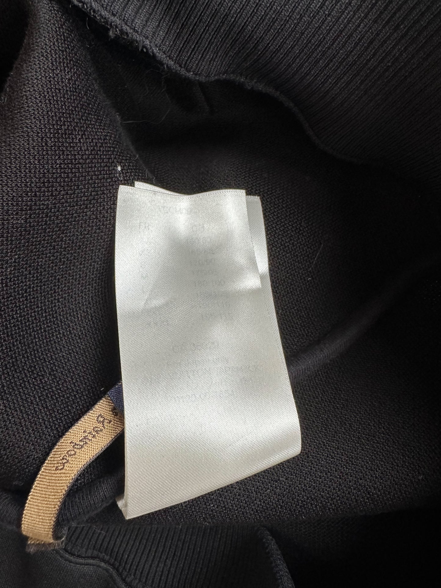 Louis Vuitton Black Oz Embroidered Zip Up Hoodie