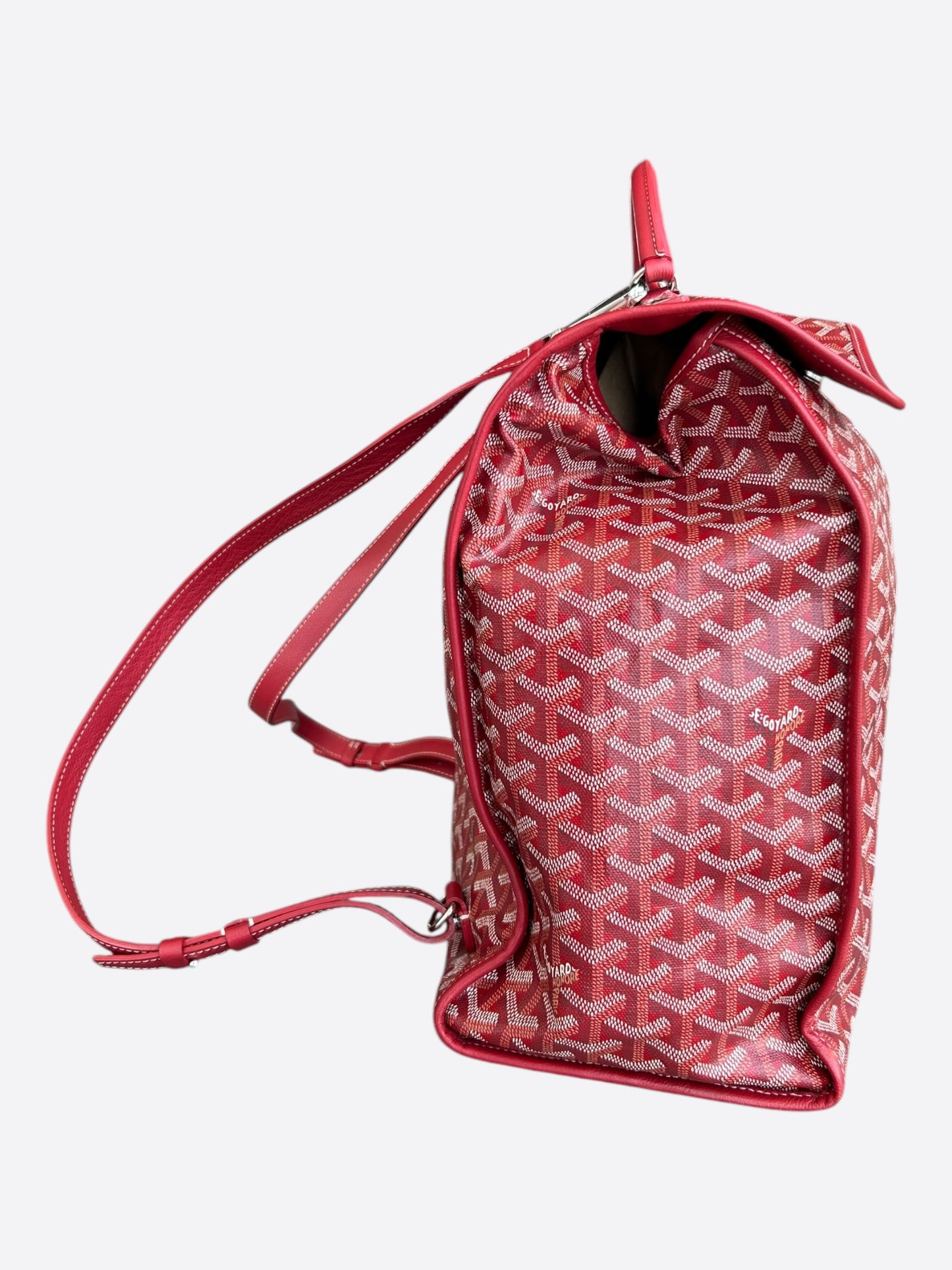 Goyard Red Saint Leger Backpack
