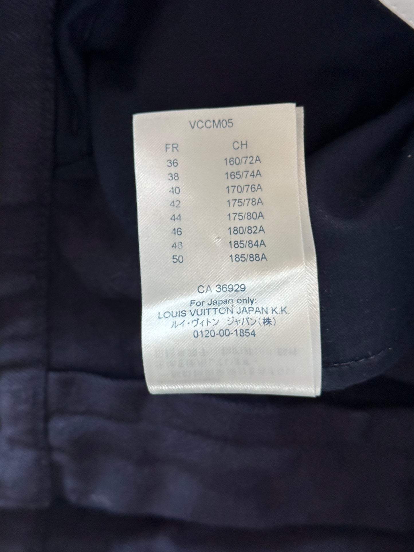 Louis Vuitton Navy Monogram Watercolor Jeans