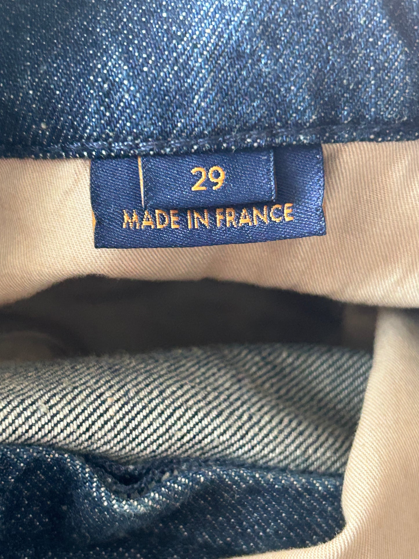 Louis Vuitton Blue Monogram Carpenter Denim Shorts