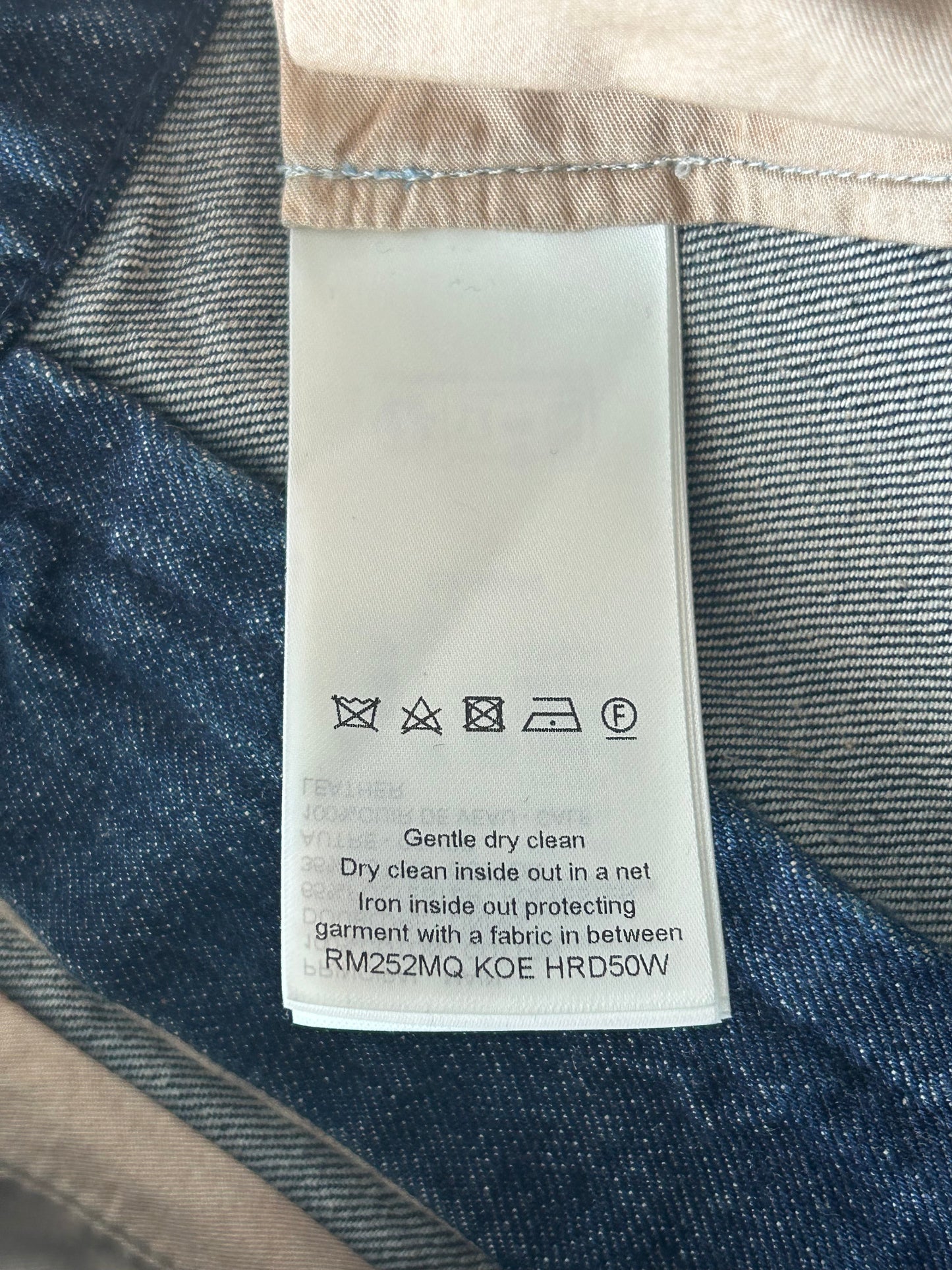 Louis Vuitton Blue Monogram Carpenter Denim Shorts