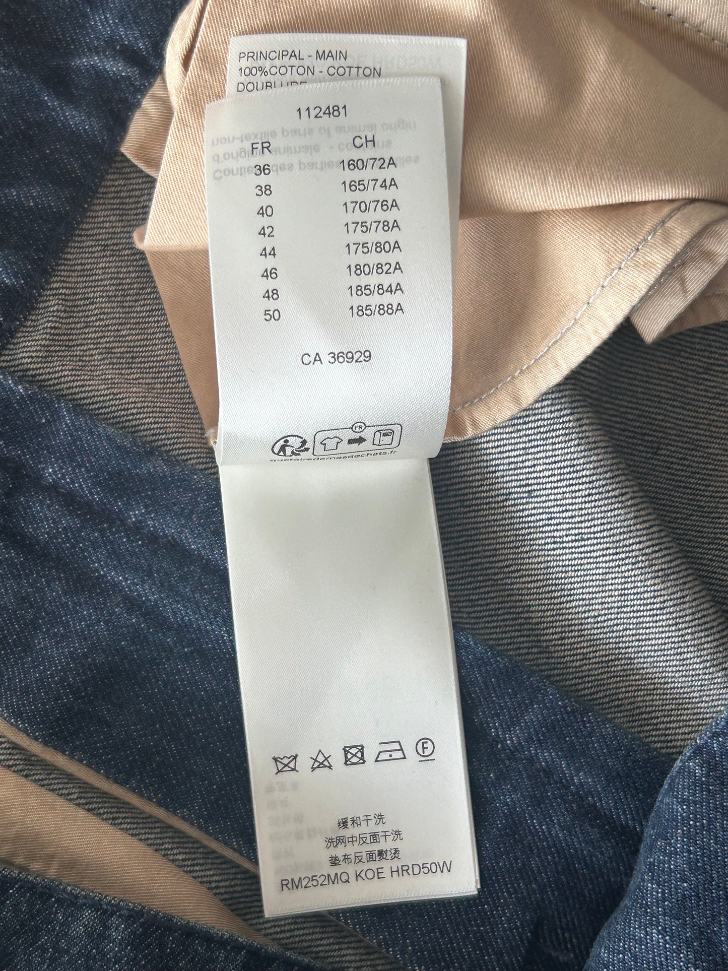 Louis Vuitton Blue Monogram Carpenter Denim Shorts