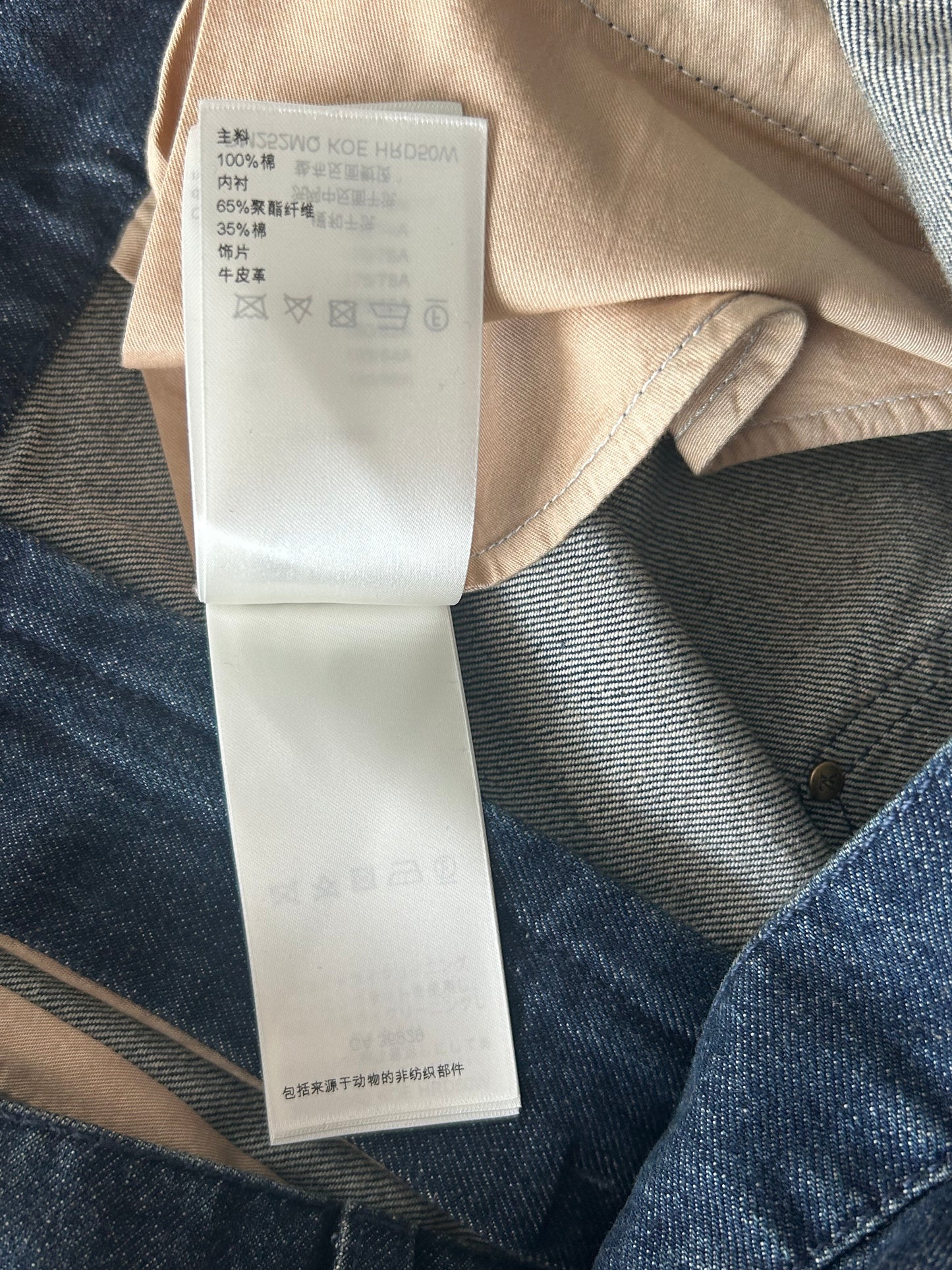 Louis Vuitton Blue Monogram Carpenter Denim Shorts