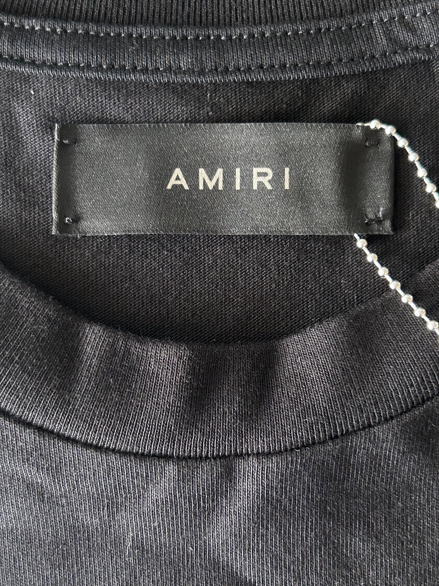 Amiri Black & Blue Records T-Shirt
