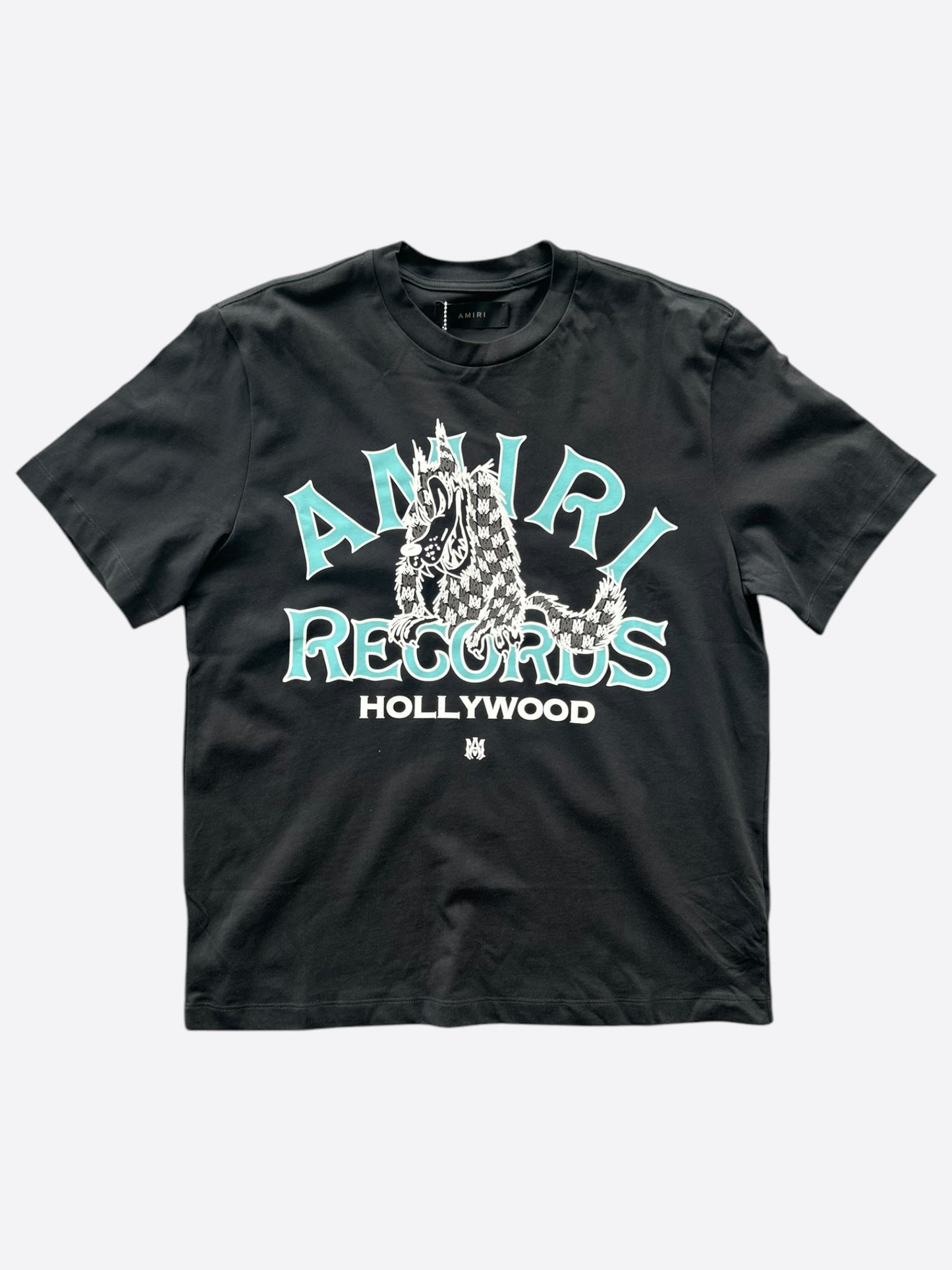 Amiri Black & Blue Records T-Shirt