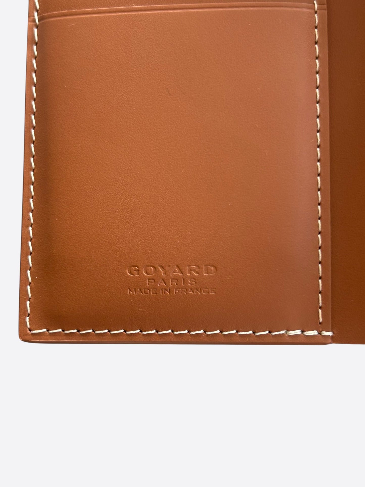 Goyard Black & Brown Saint Pierre Card Holder
