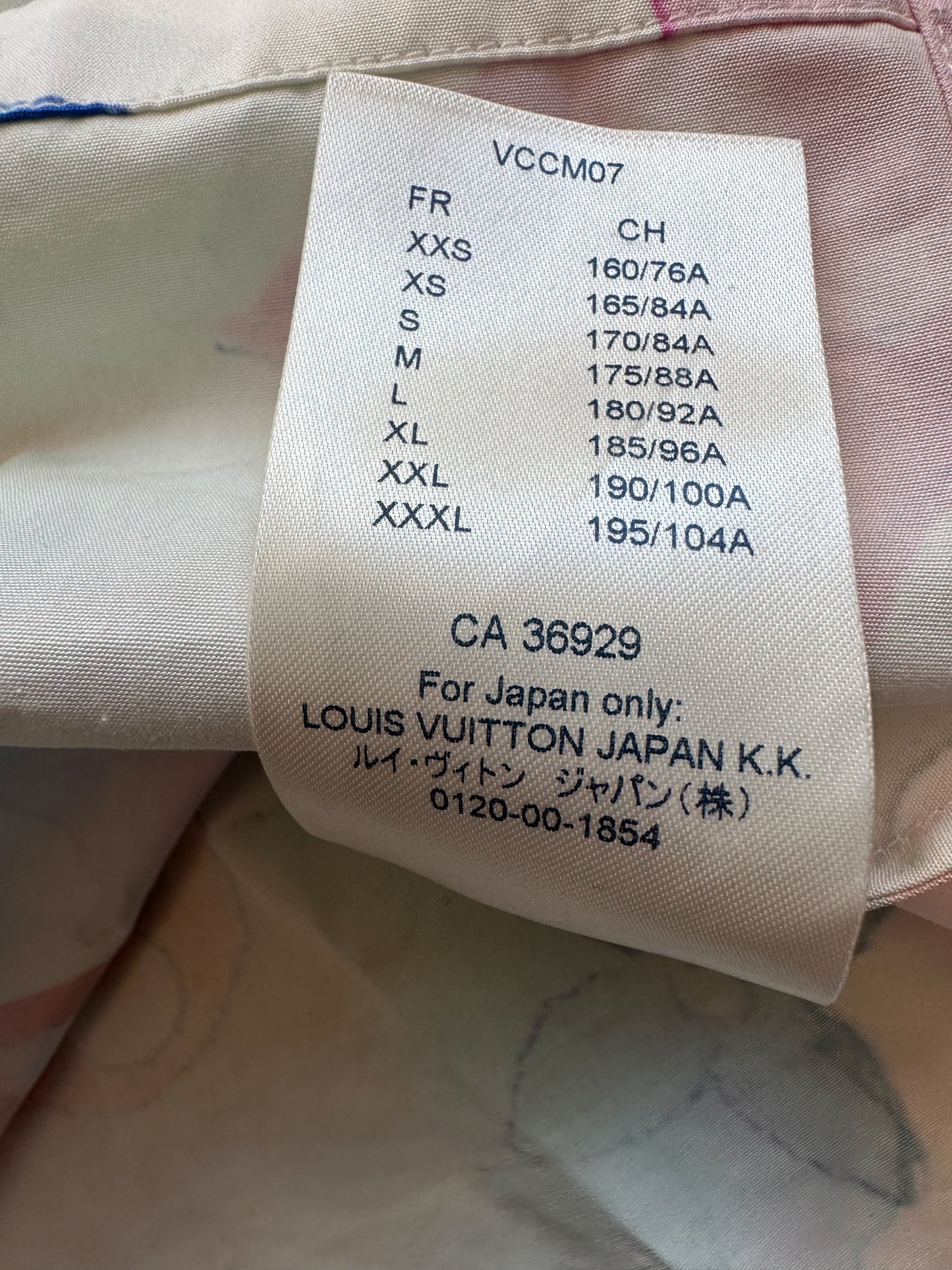 Louis Vuitton Watercolor Monogram Button Up Shirt