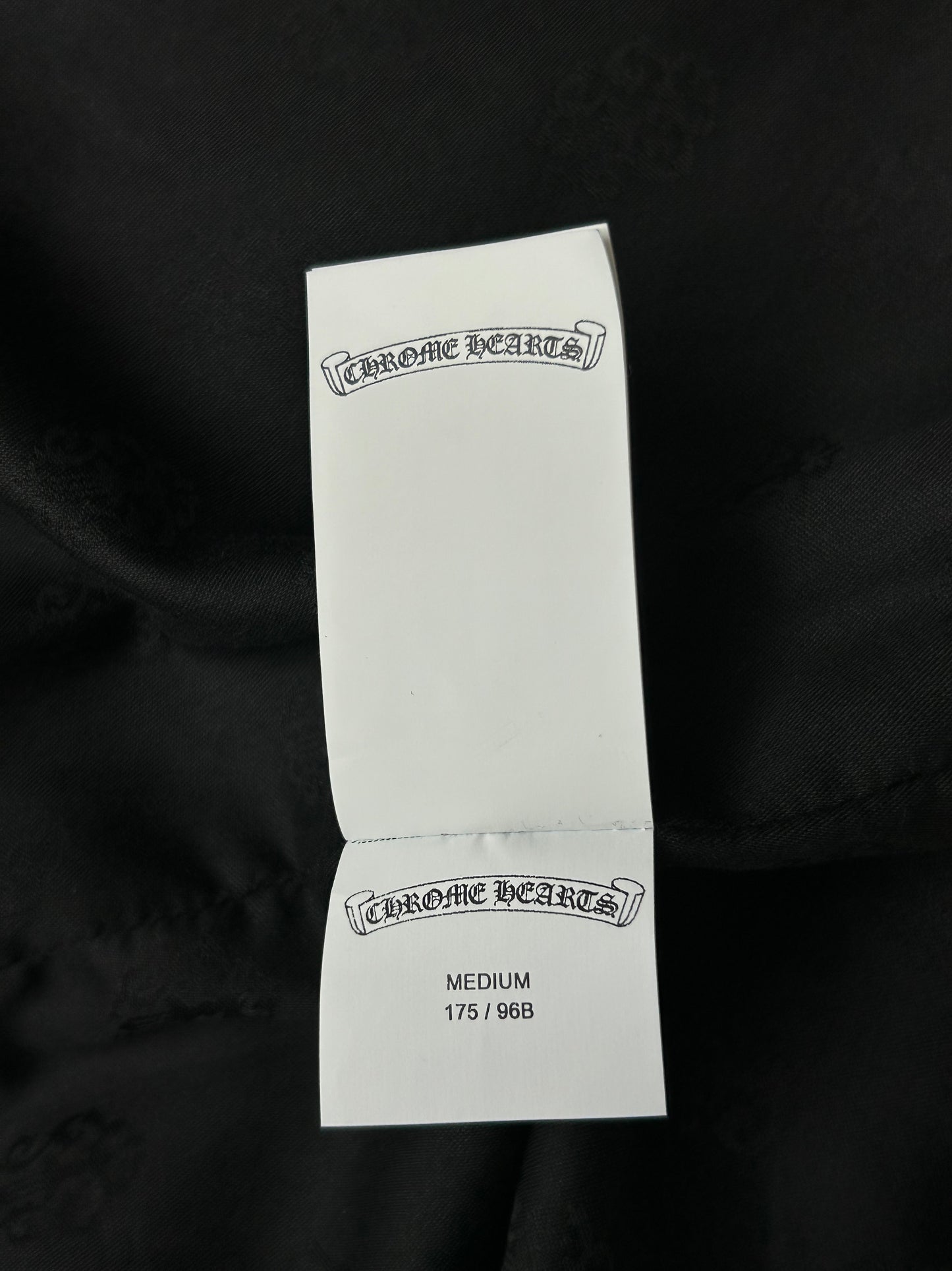 Chrome Hearts Blue & White Pinstripe Workwear Jacket