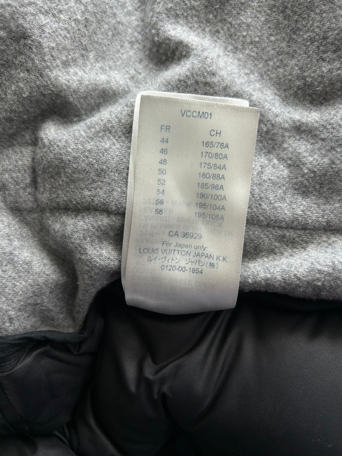 Louis Vuitton Grey Monogram Boyhood Puffer Jacket