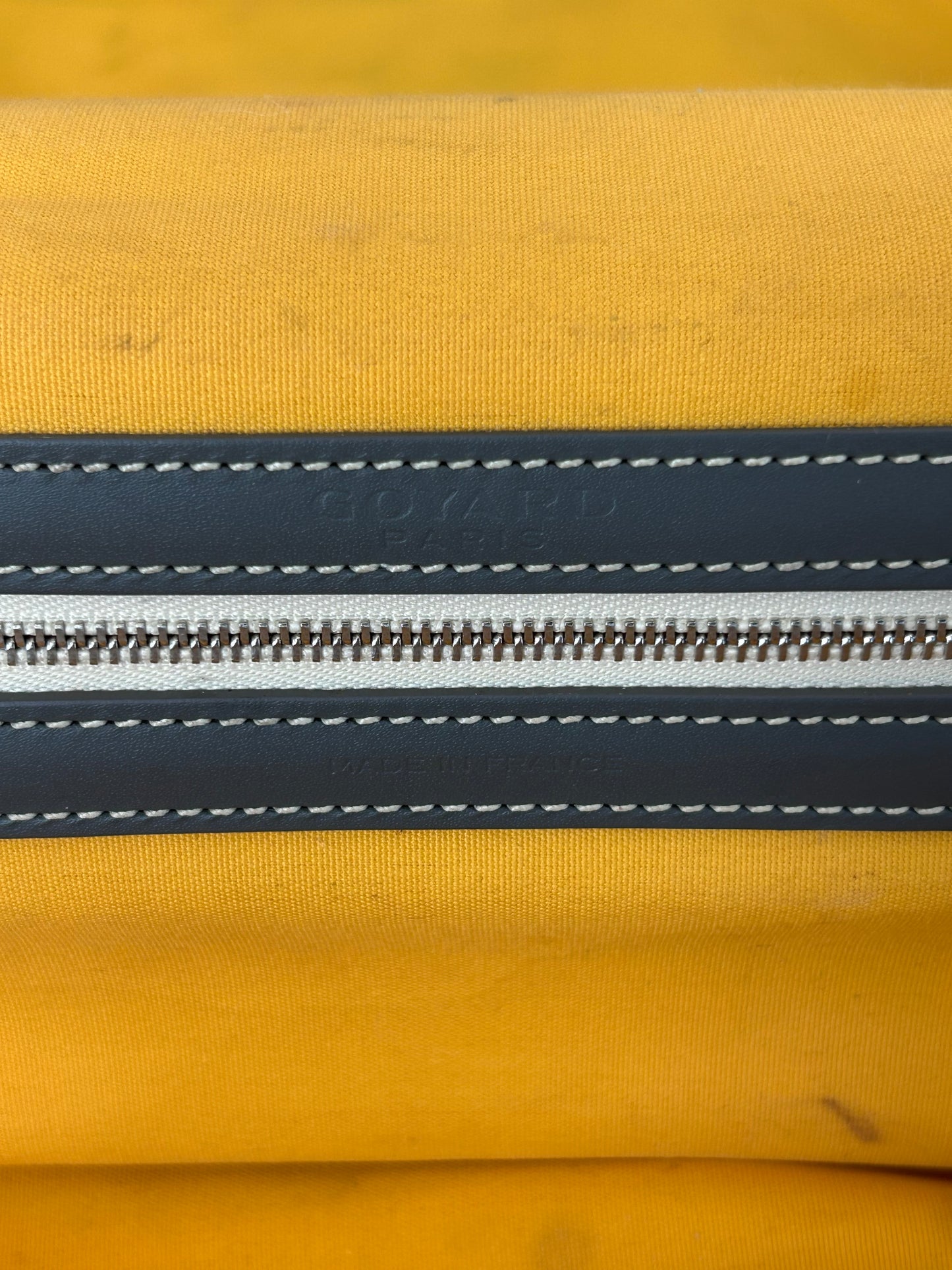 Goyard Grey Bourget PM Trolley Case