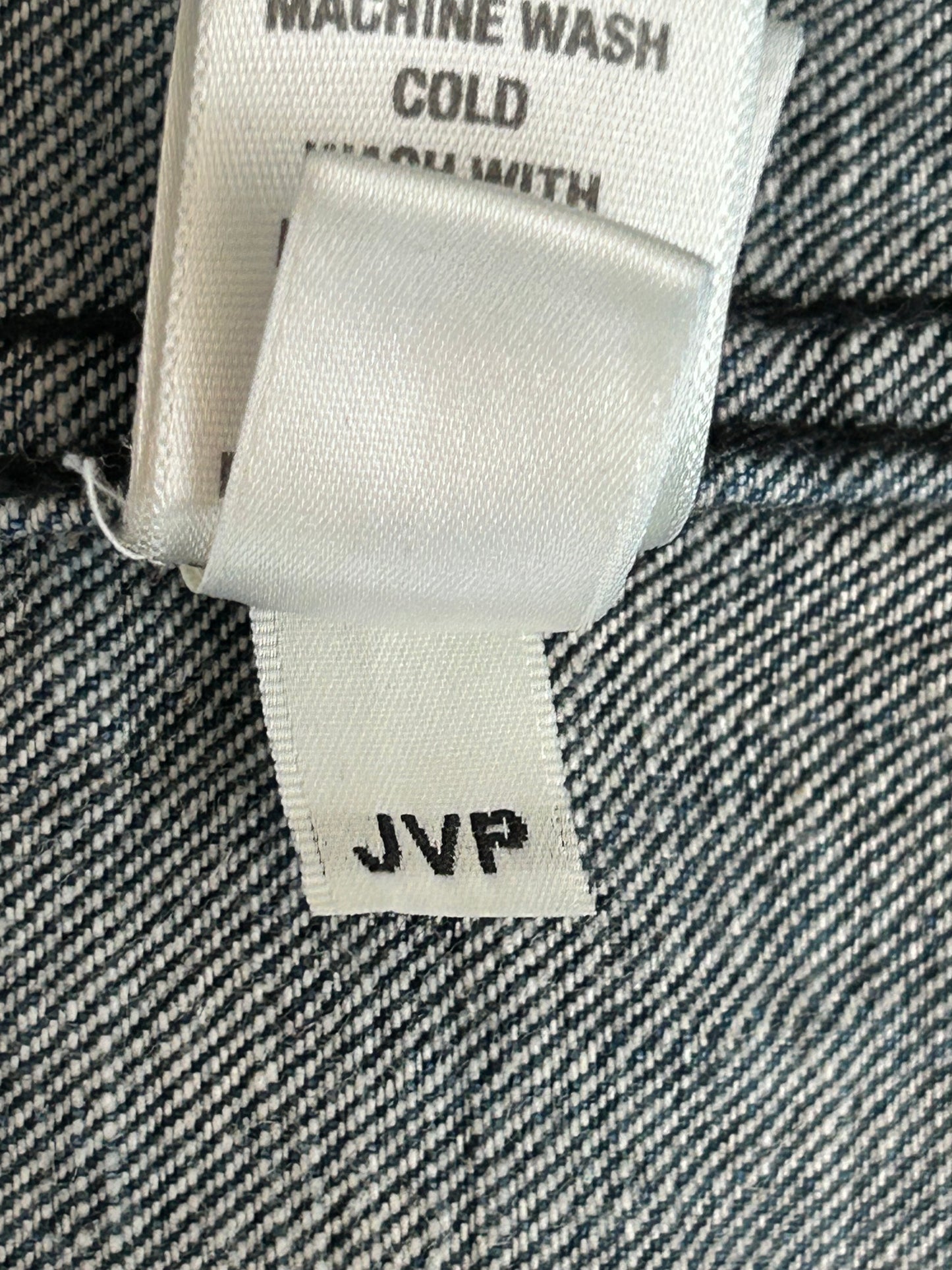 Chrome Hearts Blue Cross Patch Denim Jacket