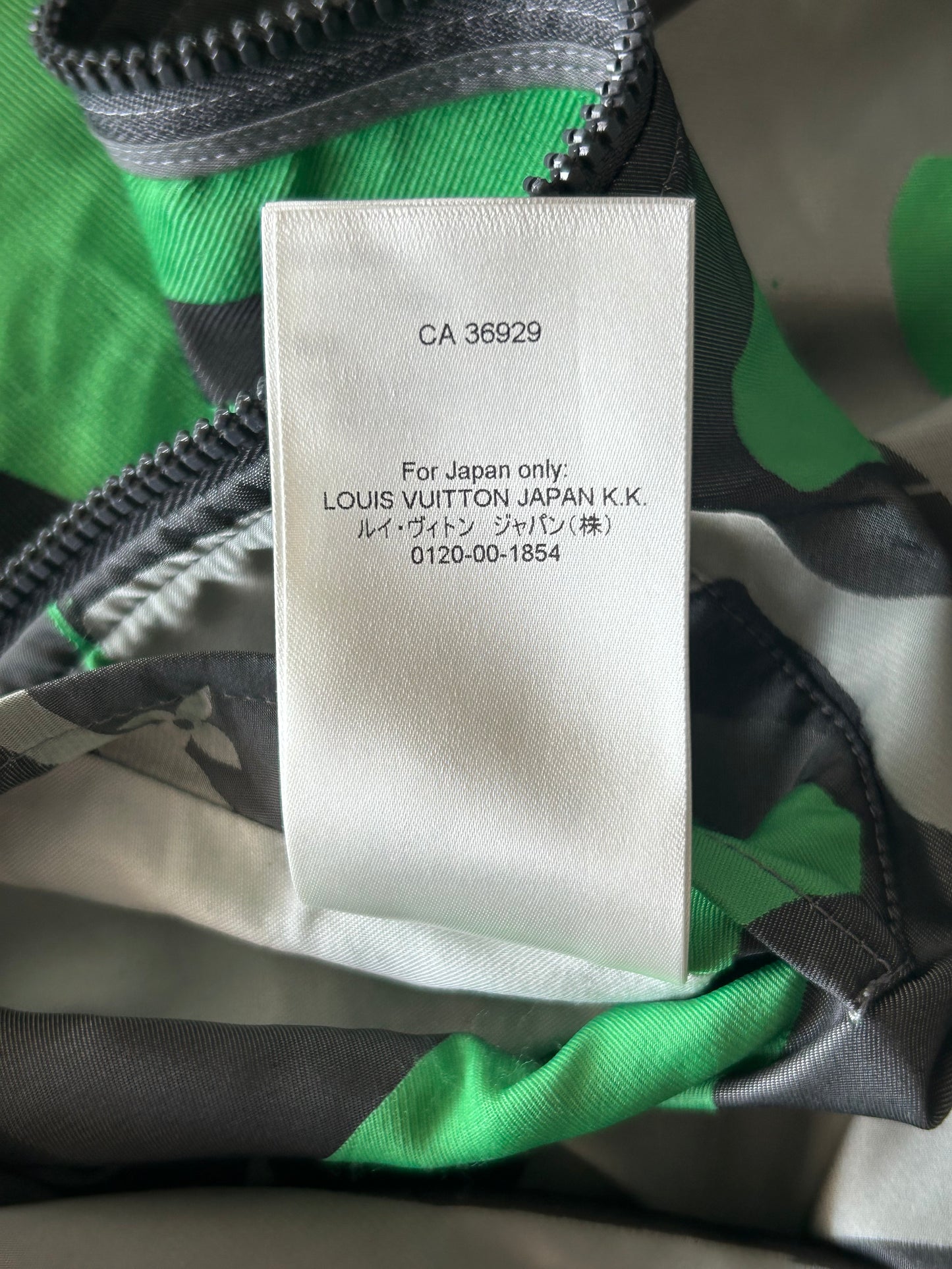 Louis Vuitton KidSuper Camouflage Monogram Face Windbreaker