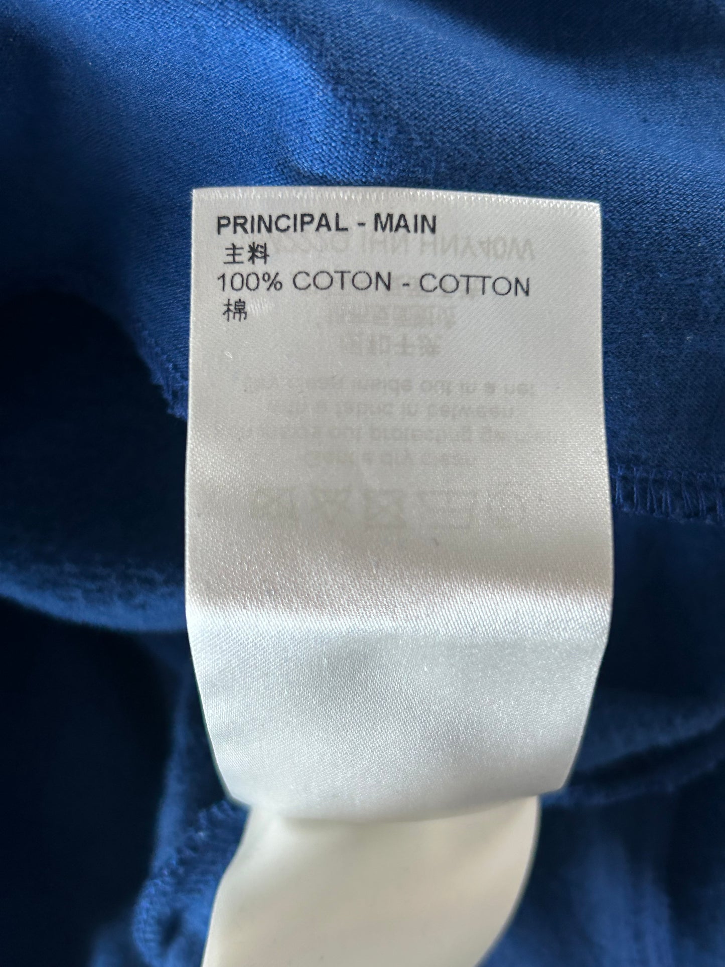 Louis Vuitton Blue Monogram Circle Cut Hoodie
