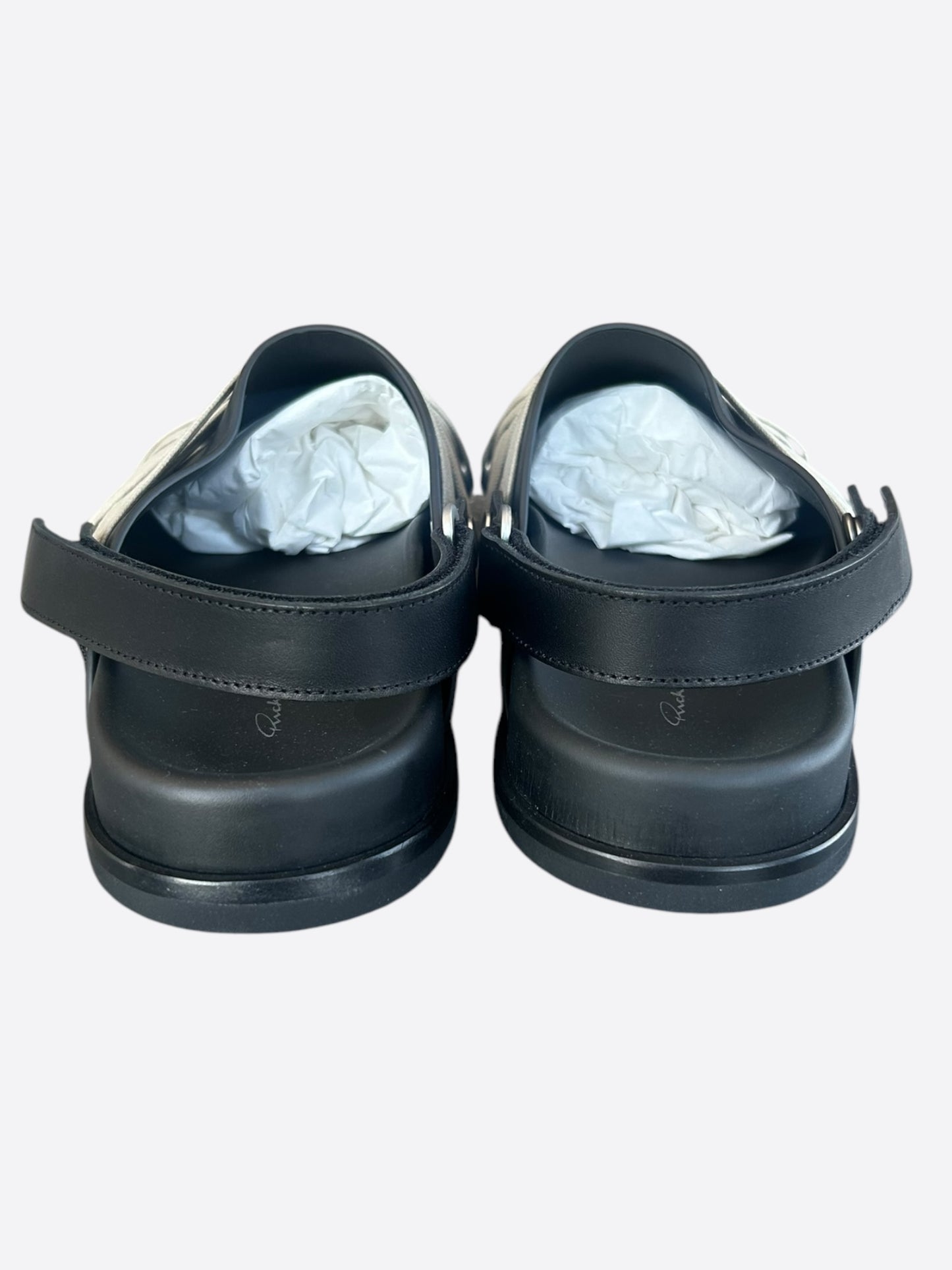 Rick Owens Black Rope Sandals
