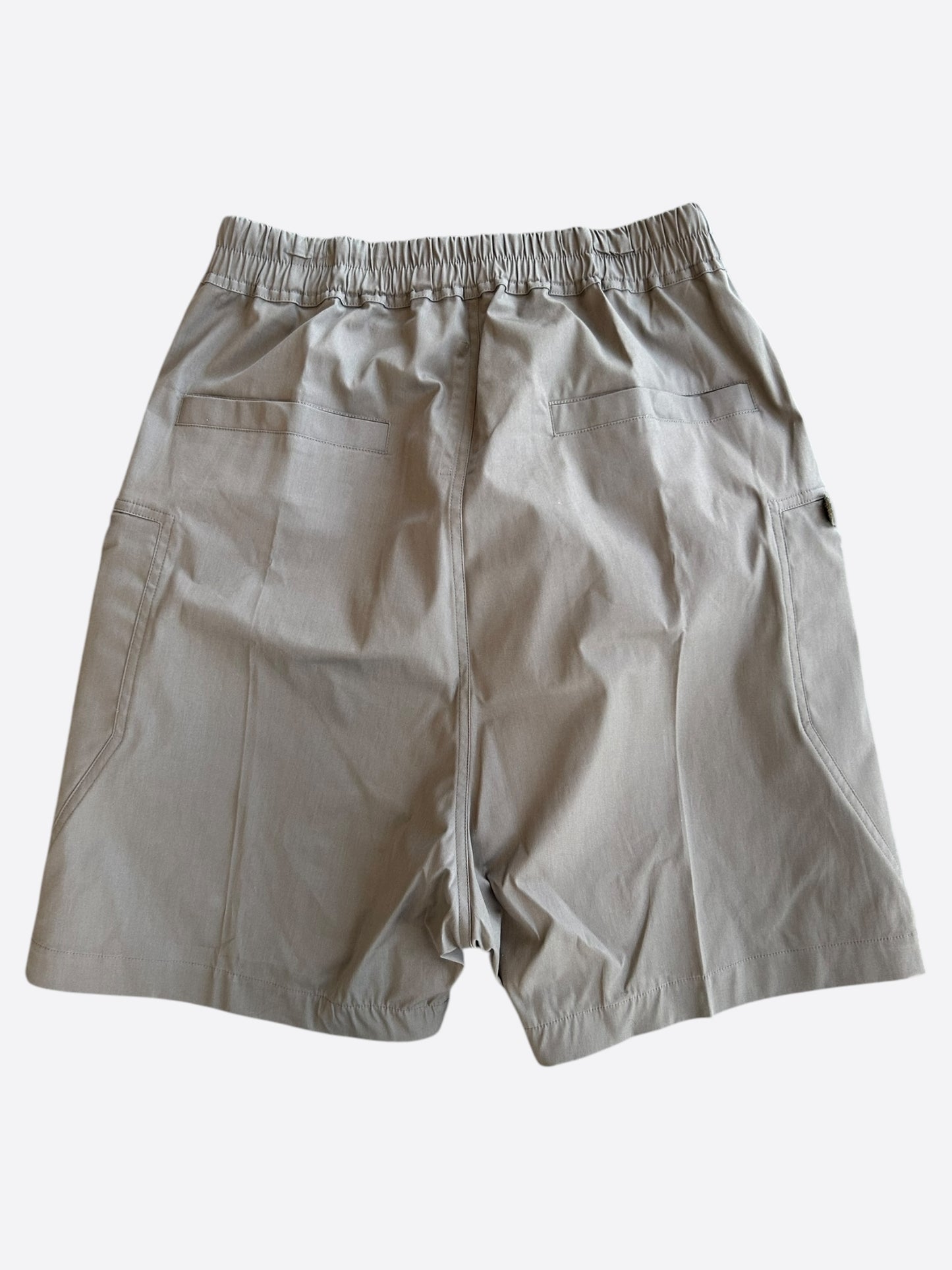 Rick Owens Tan Bauhaus Bela Shorts