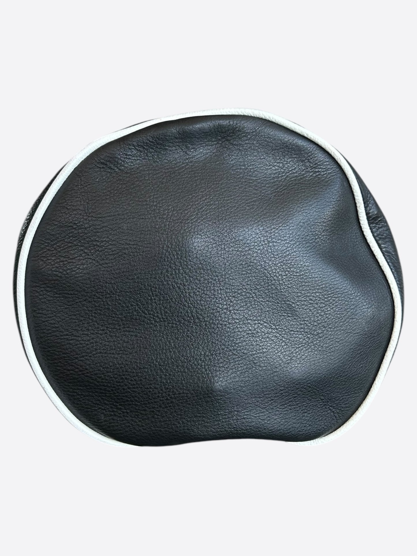 Chrome Hearts Black White & Green Triple Cross Leather Duffel Bag