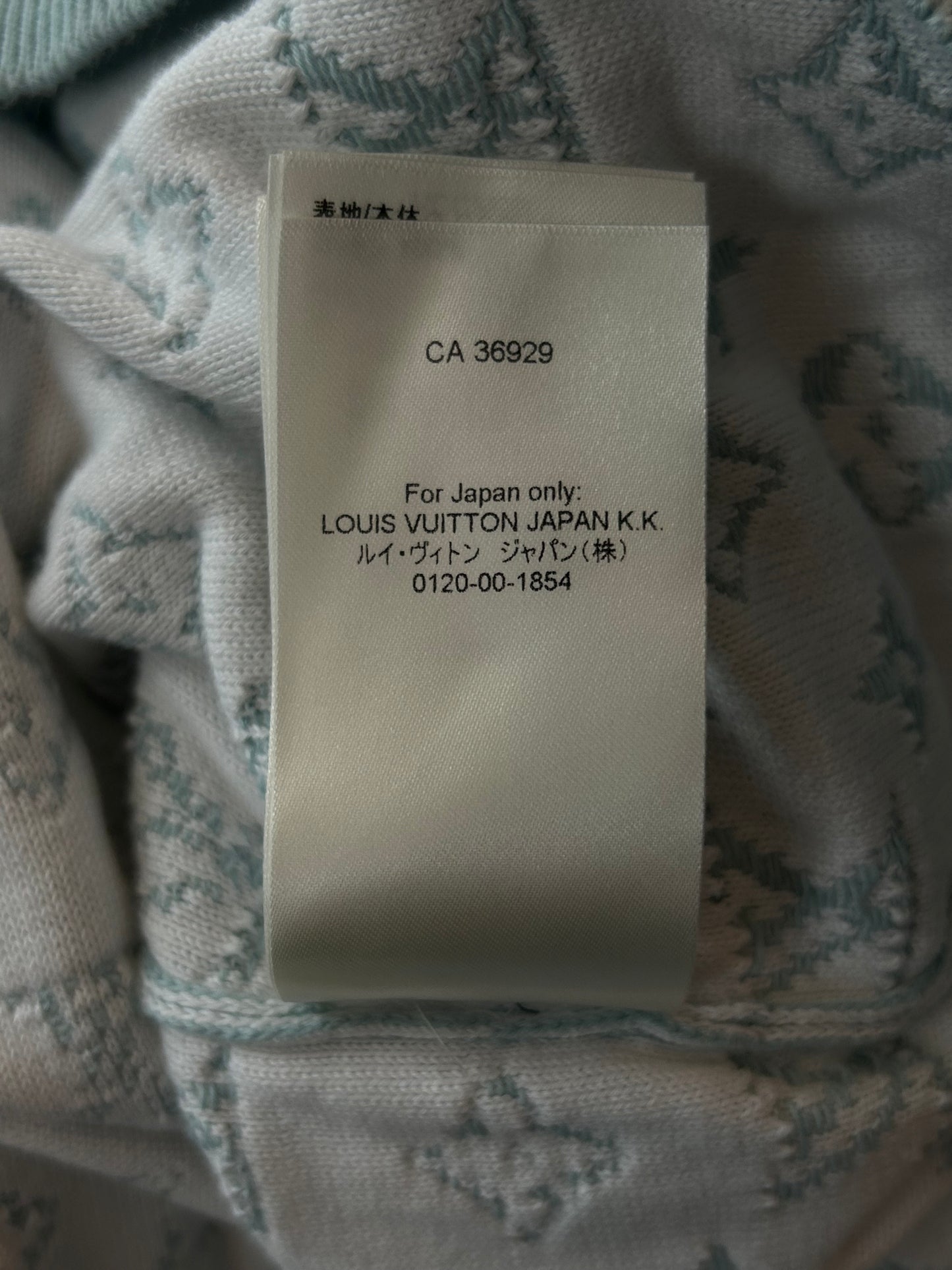 Louis Vuitton Blue & White Gradient Monogram Hoodie