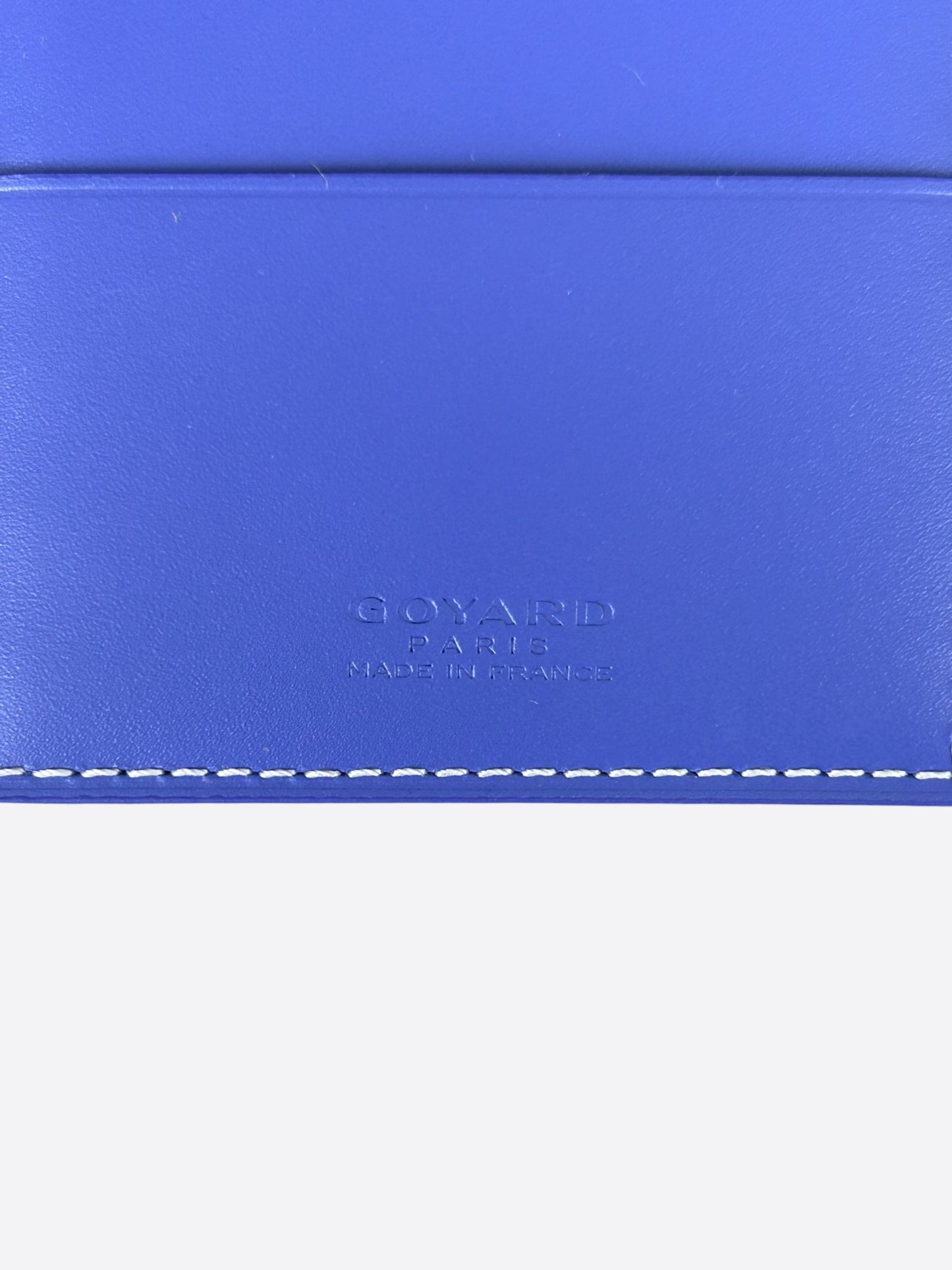 Goyard Purple & Blue Passport Holder