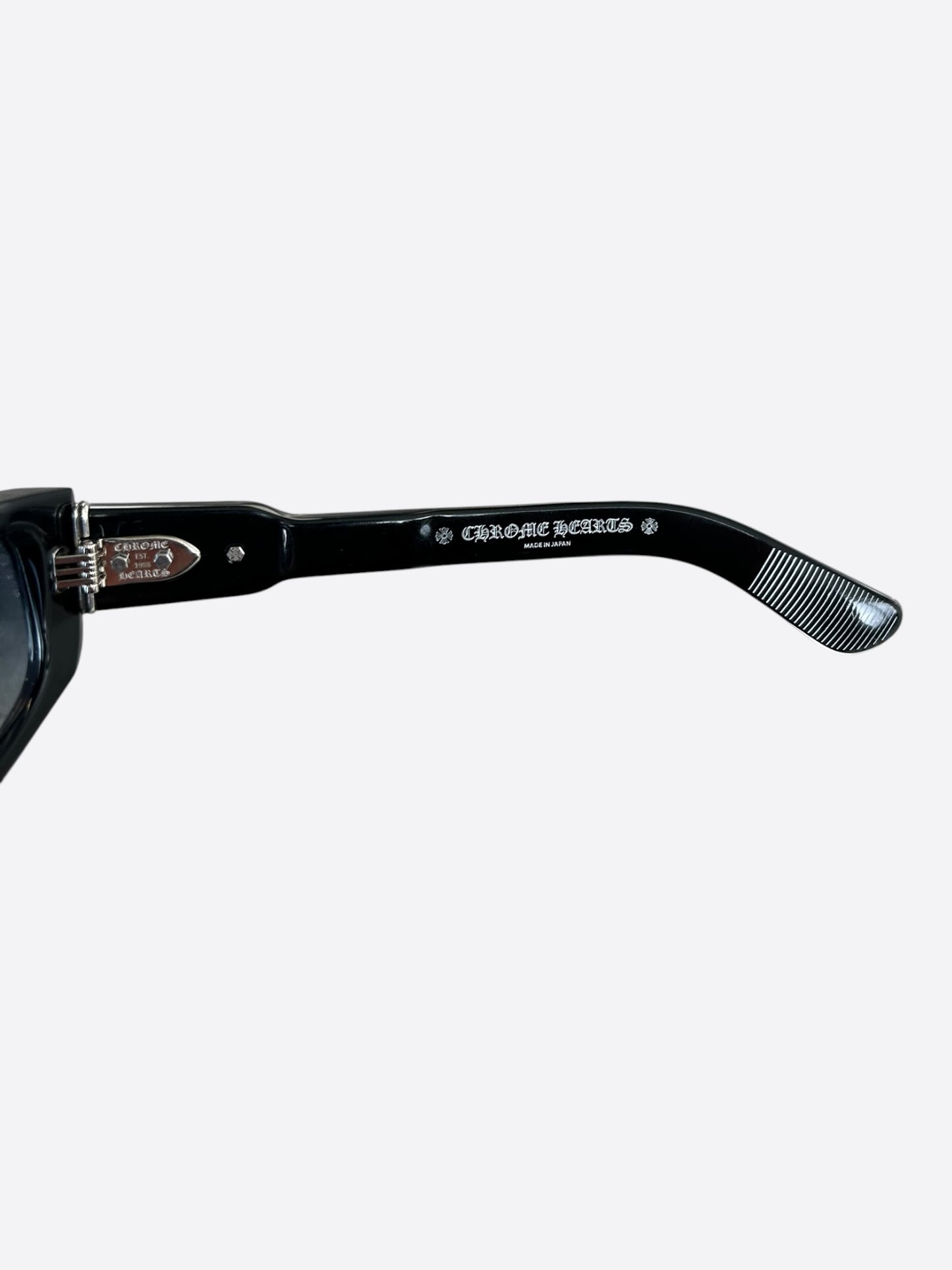 Chrome Hearts Black & Silver Zelda Glasses