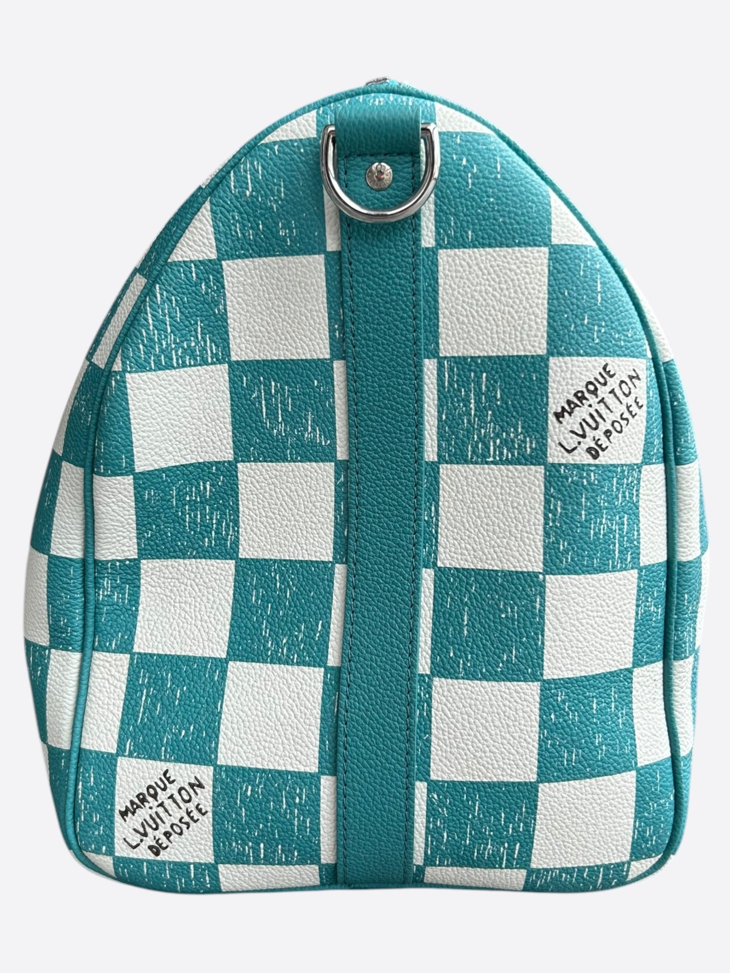 Louis Vuitton Giant Turquoise Damier Keepall 45